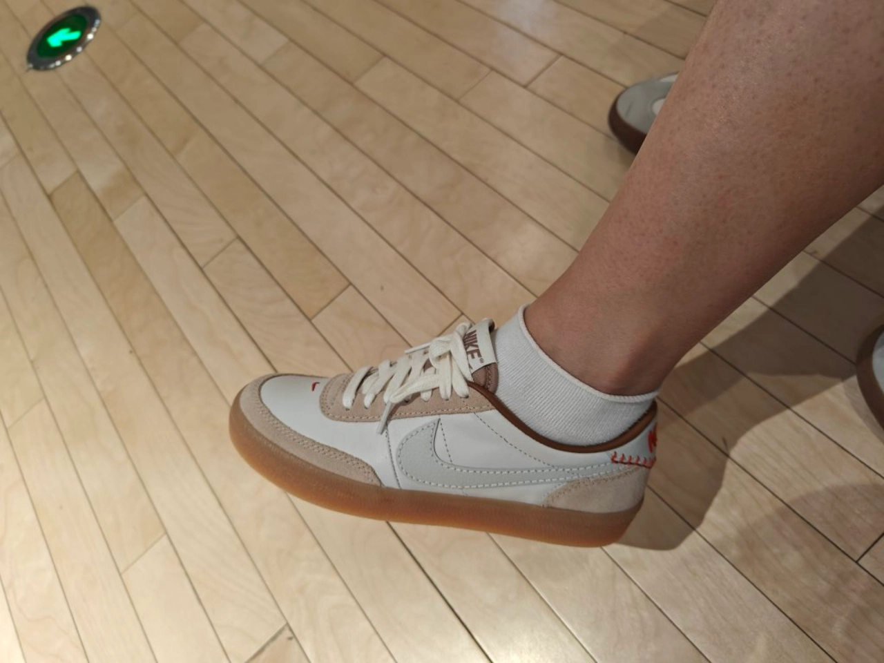 custom review-Nike Killshot 2 Slip-on Устойчивые к истиранию Низкий Топ Скейтборд Кроссовки Женские Коричневый Белый