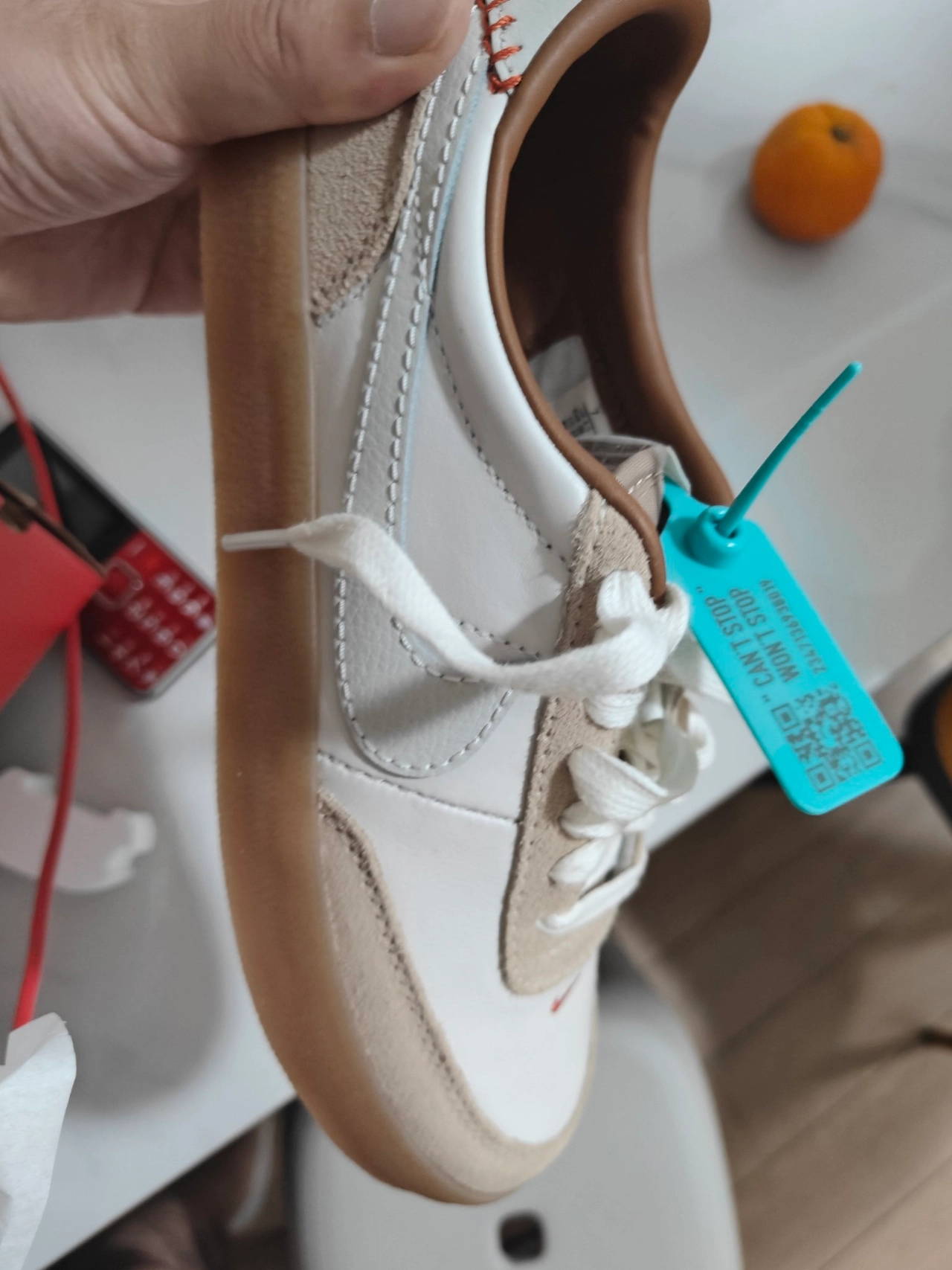 custom review-Nike Killshot 2 Slip-on Устойчивые к истиранию Низкий Топ Скейтборд Кроссовки Женские Коричневый Белый