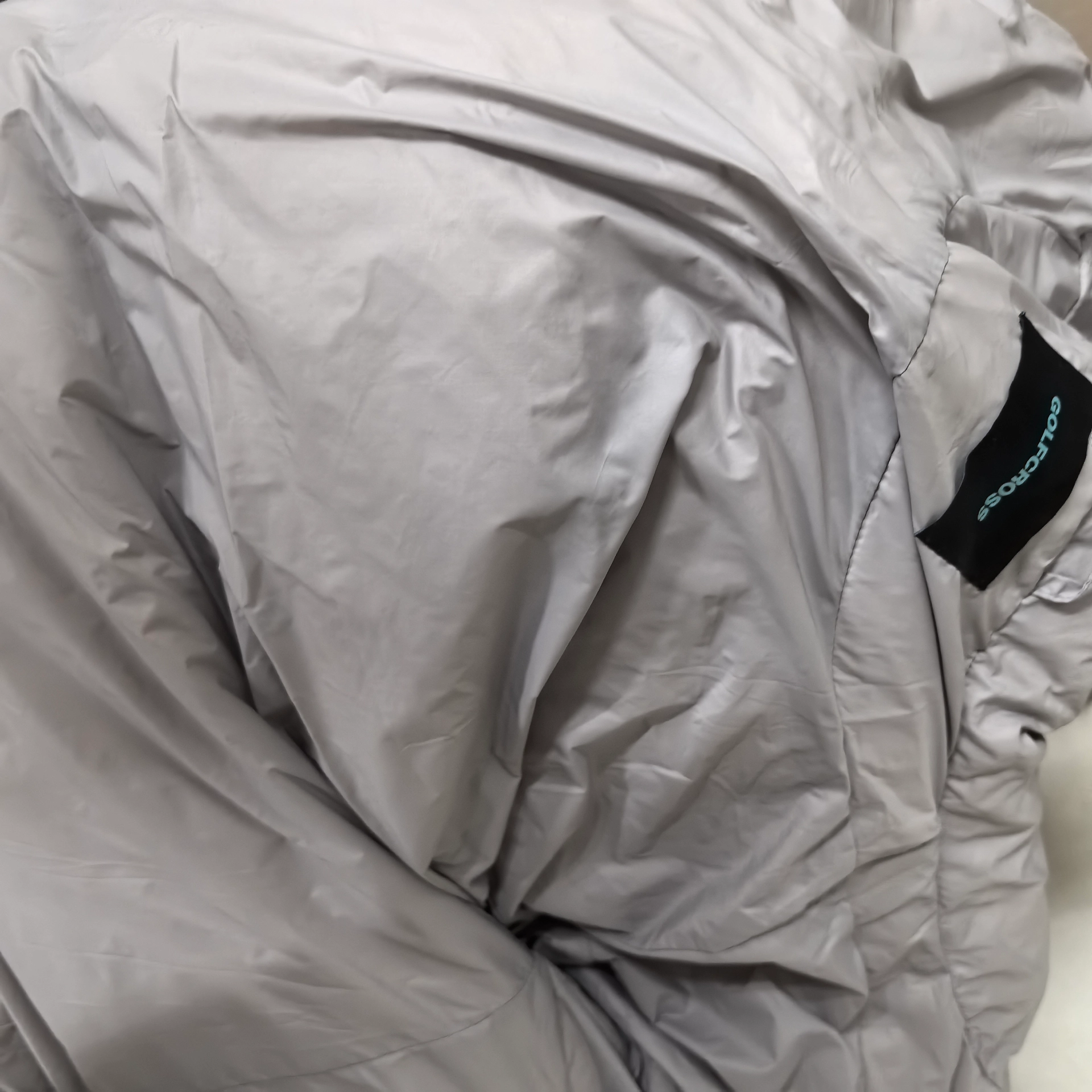 custom review-GOLFCROSS Пуховик Унисекс Черный и Серый