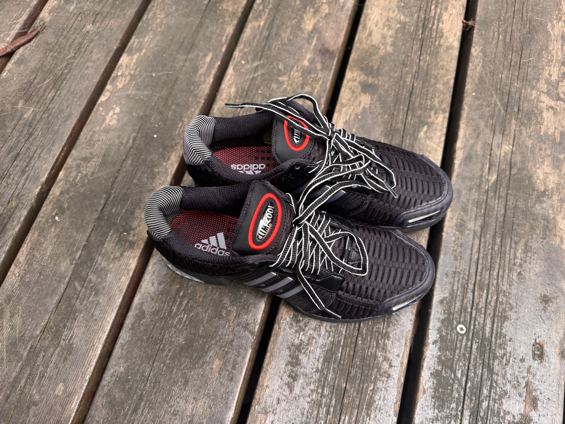 custom review-Adidas Originals Climacool Аbrasion Resistant Баланс Низкий Топ Повседневный Городской Коммутирование Беговые кроссовки Унисекс Черный