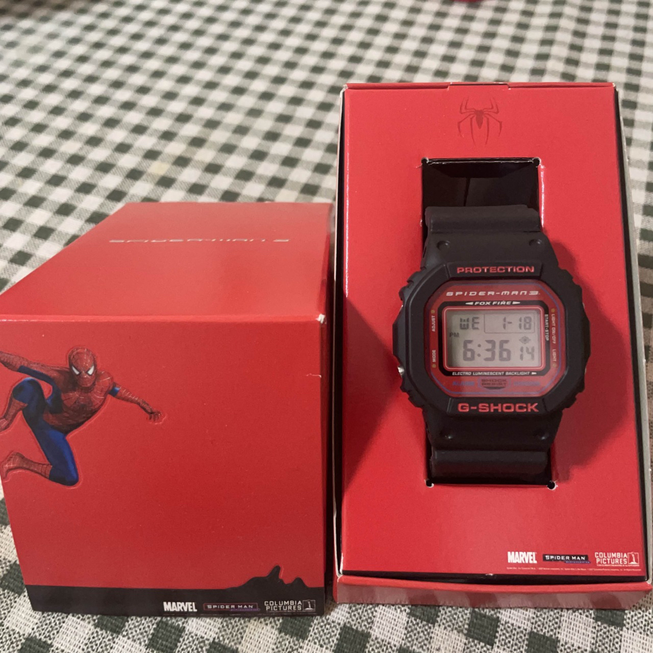 卡西欧蜘蛛侠联名