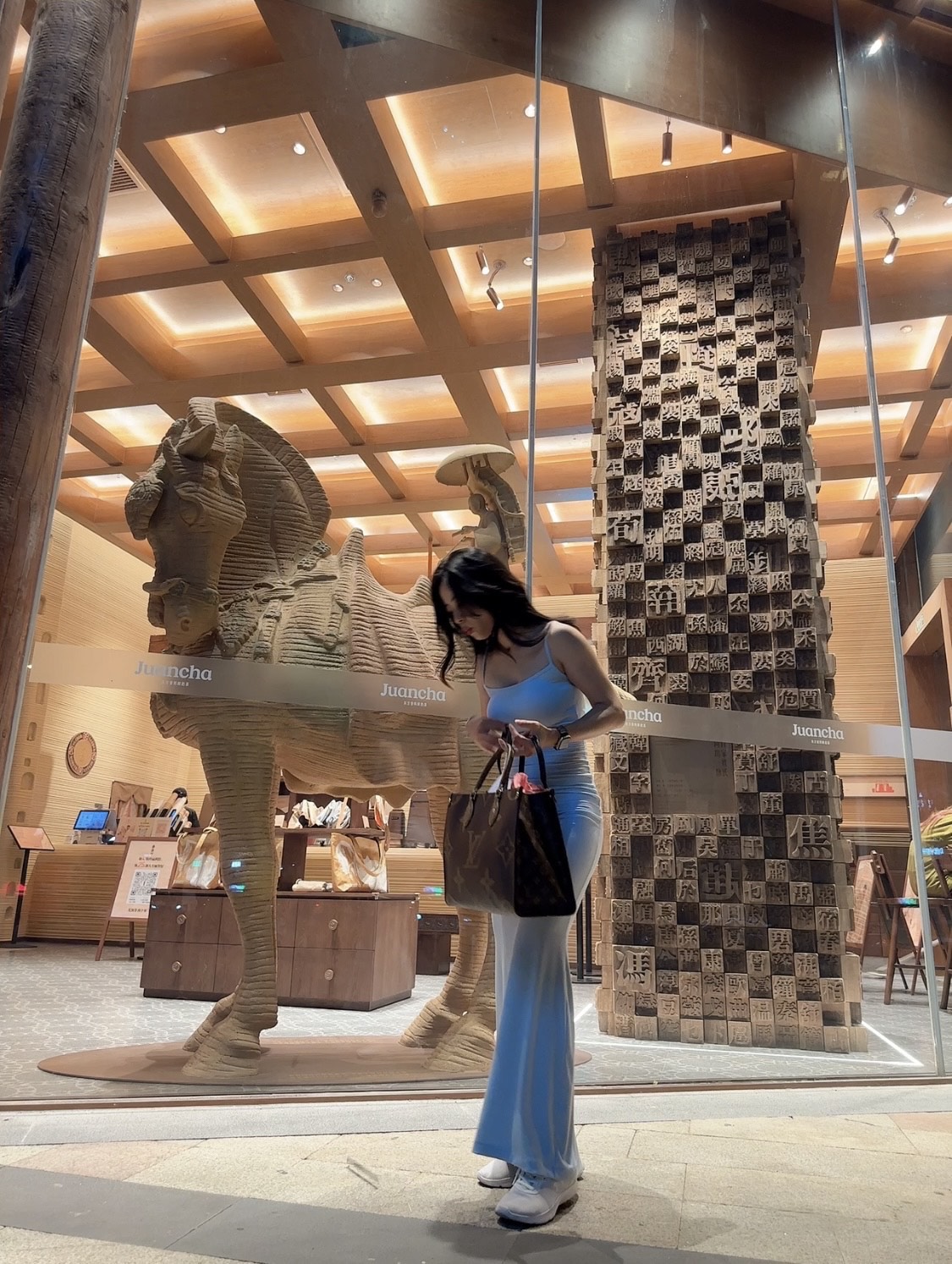 custom review-SKIMS Wedding Dress Collection SOFT LOUNGE Длинное платье-комбинация Slip Платье Женское Celeste Далекие Небесные Лазурь