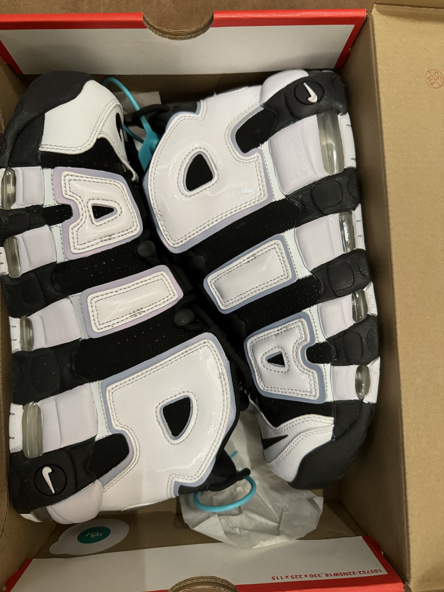 custom review-Nike Air More Uptempo Low Топ Винтажные баскетбольные кроссовки Унисекс Черный белый