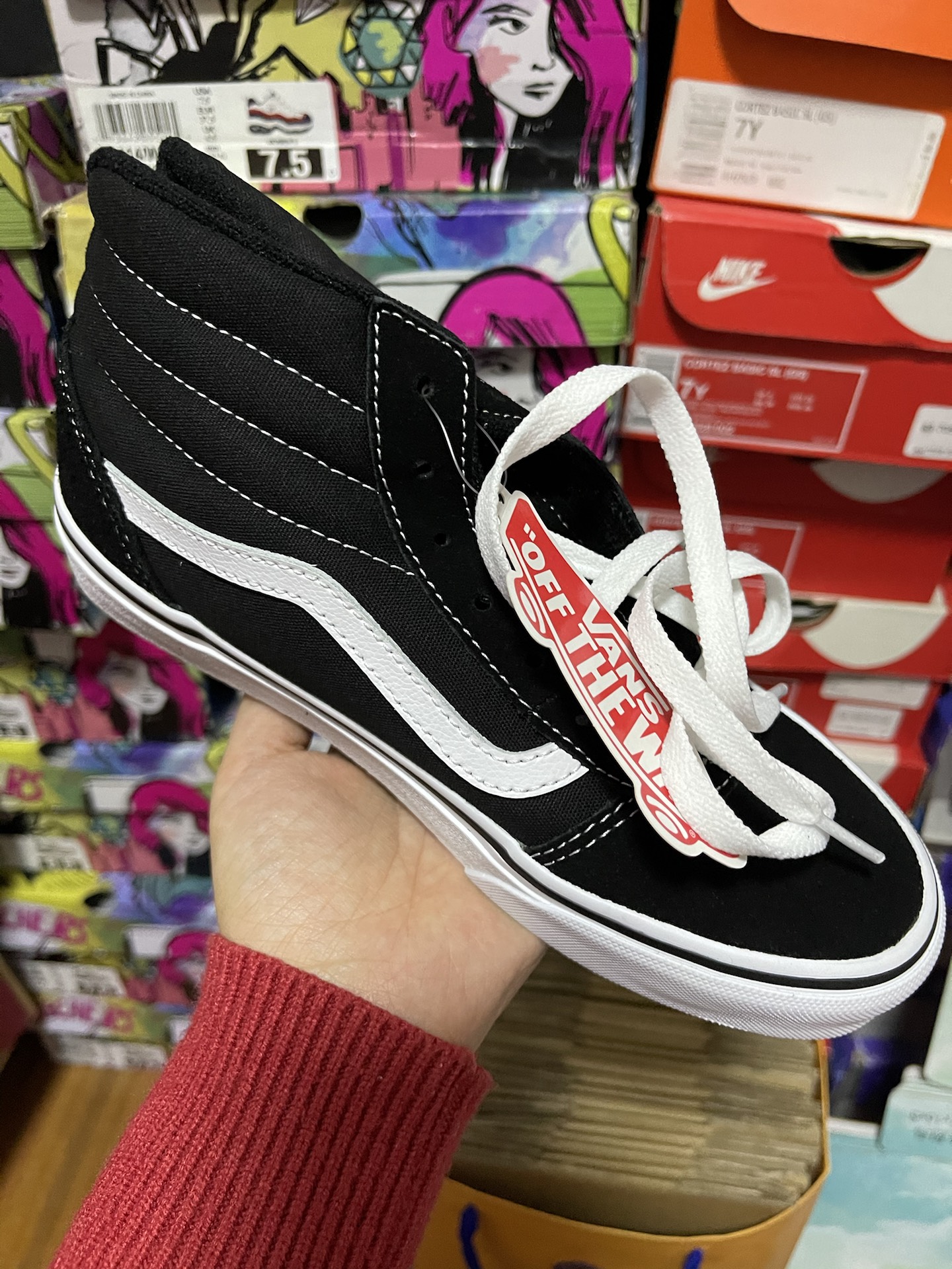 vans的高帮