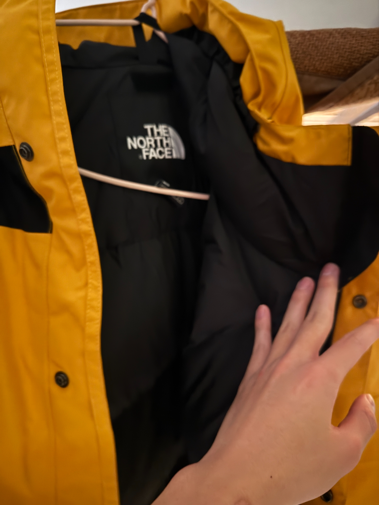 custom review-The North Face Пуховики и пальто зимние мужские желтые