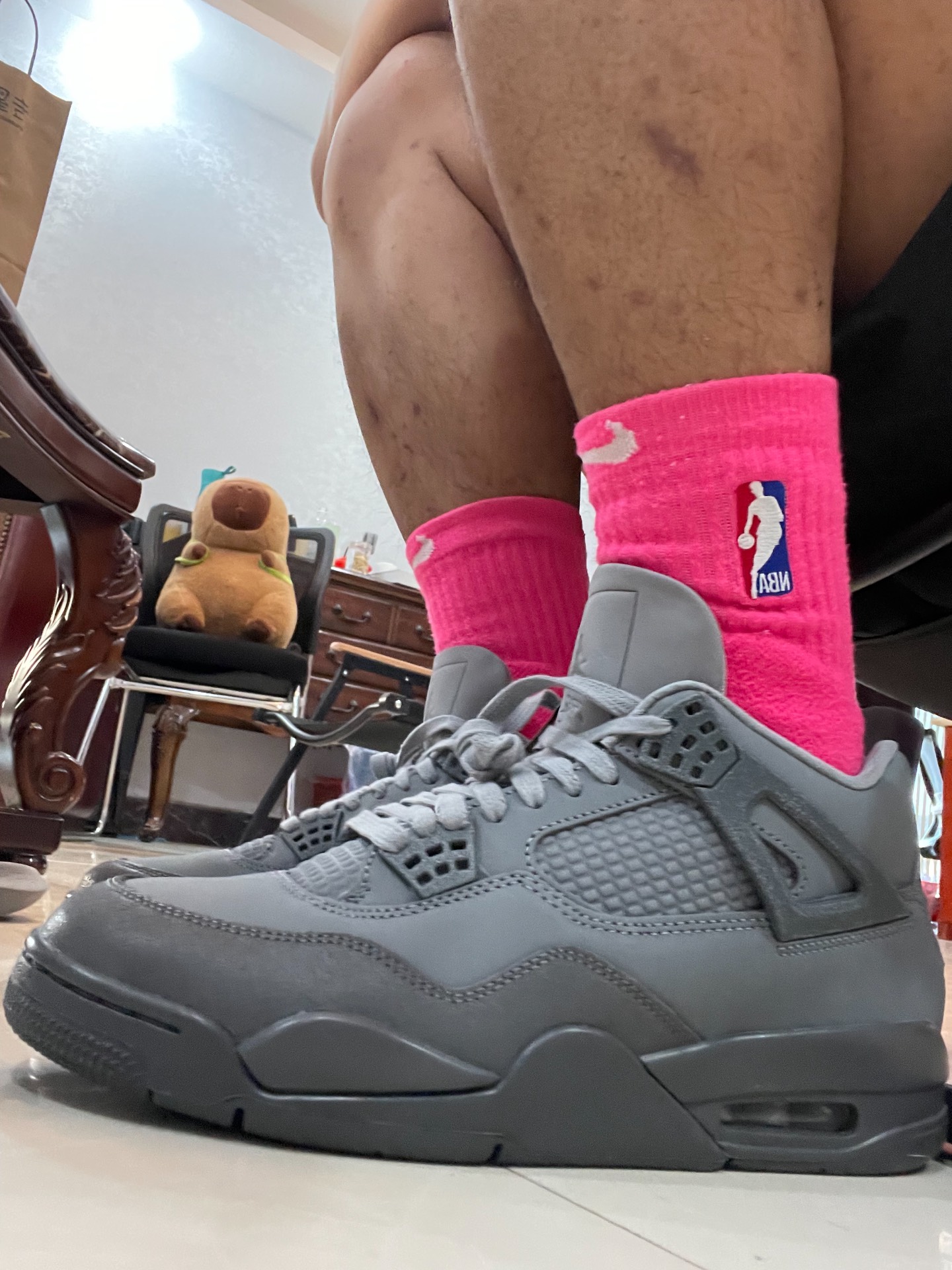 custom review-Jordan 4 Retro SE Paris Olympics Wet Cement Men's