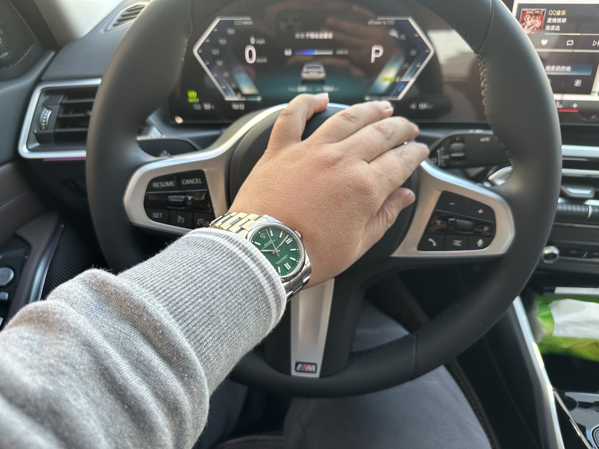 劳力士蚝式恒动绿盘