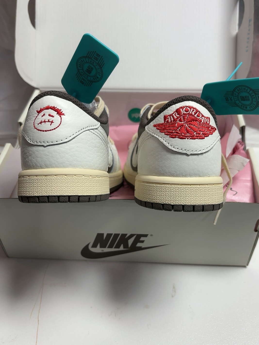 custom review-Jordan Air Jordan 1 Детские баскетбольные кроссовки Low Топ Pre School