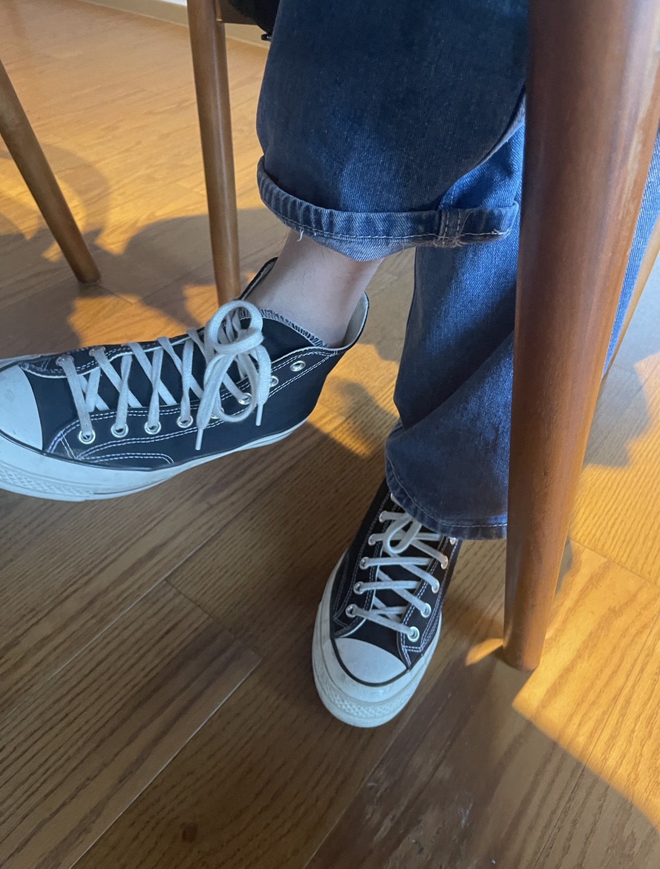 最爱匡威帆布鞋