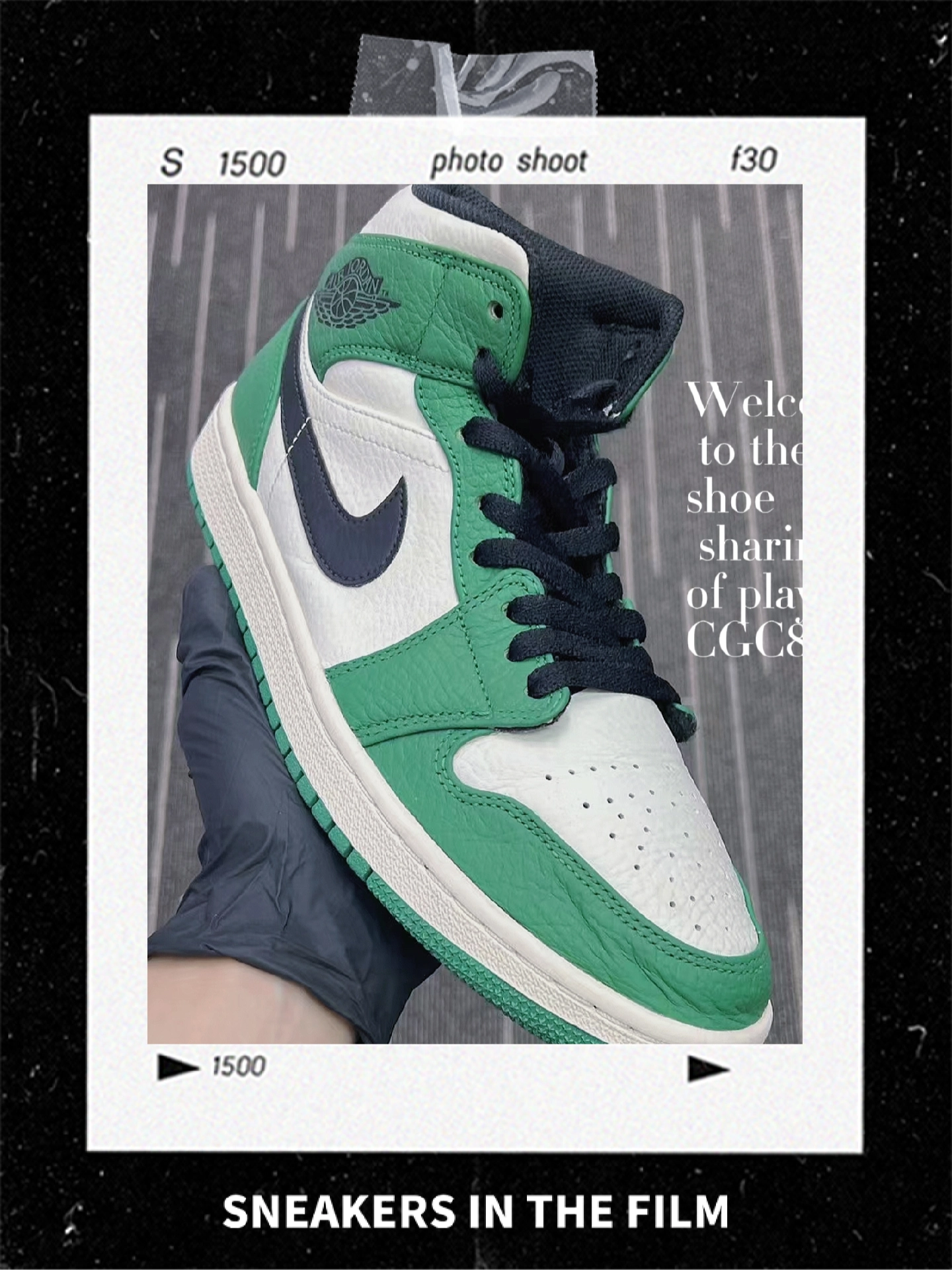 经典原谅色凯尔特人,air jordan 1 mid白绿