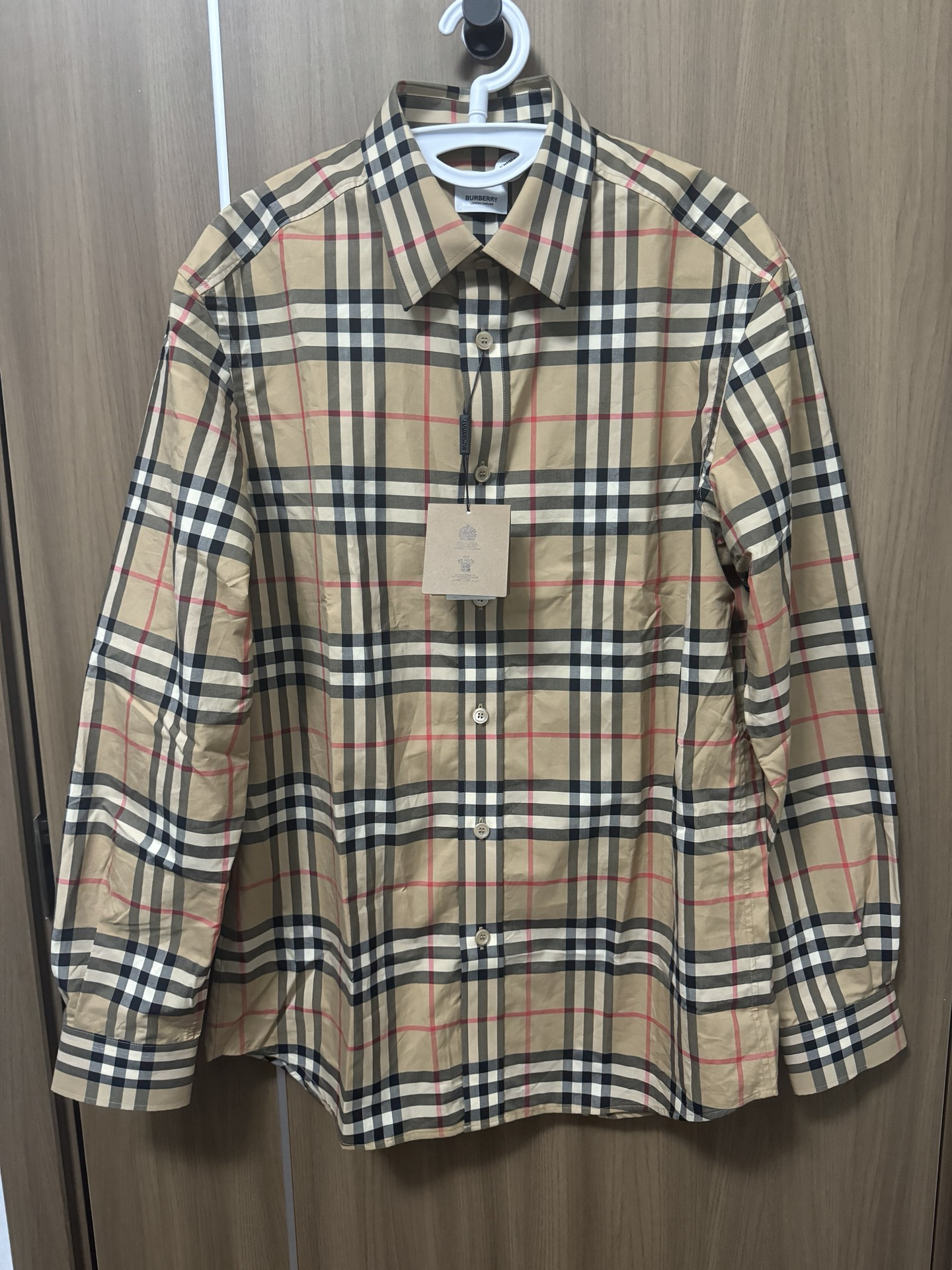burberry 经典格纹衬衫