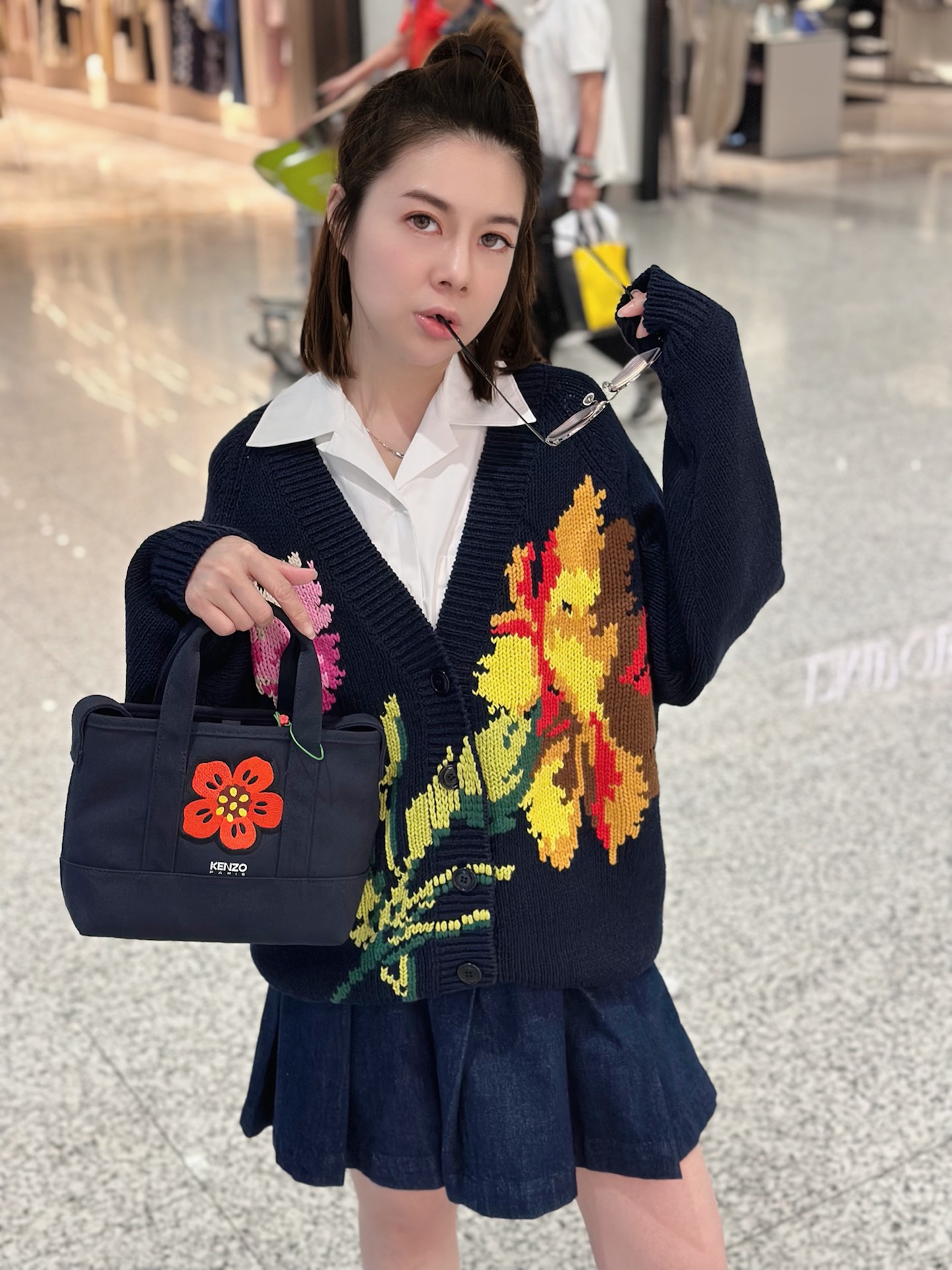 Купить копию брендовой сумки-kenzo есть одеяло [Ро
