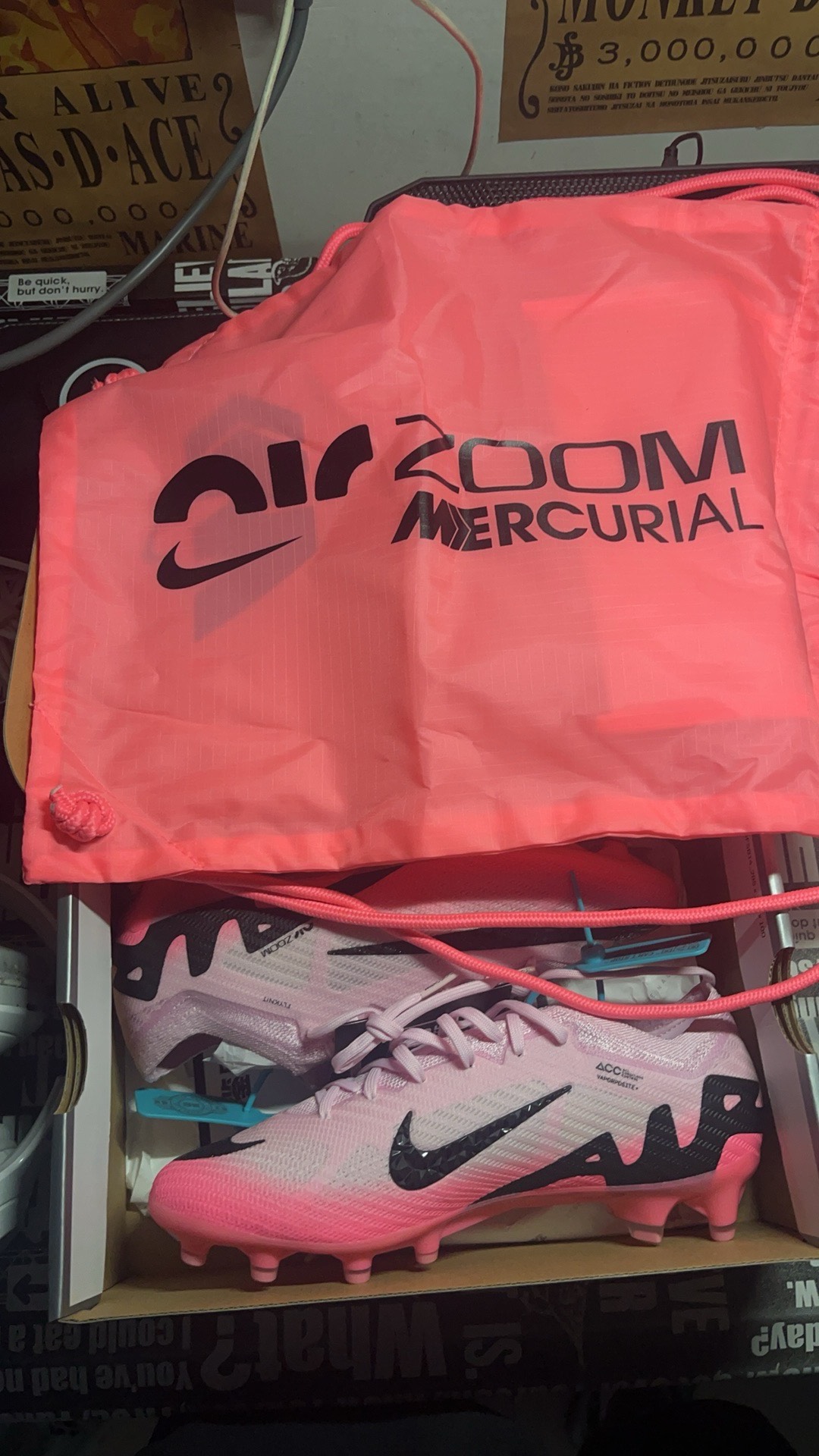 custom review-Nike Air Zoom Vapor 15 ELITE AG-PRO 'Pink Foam Black'