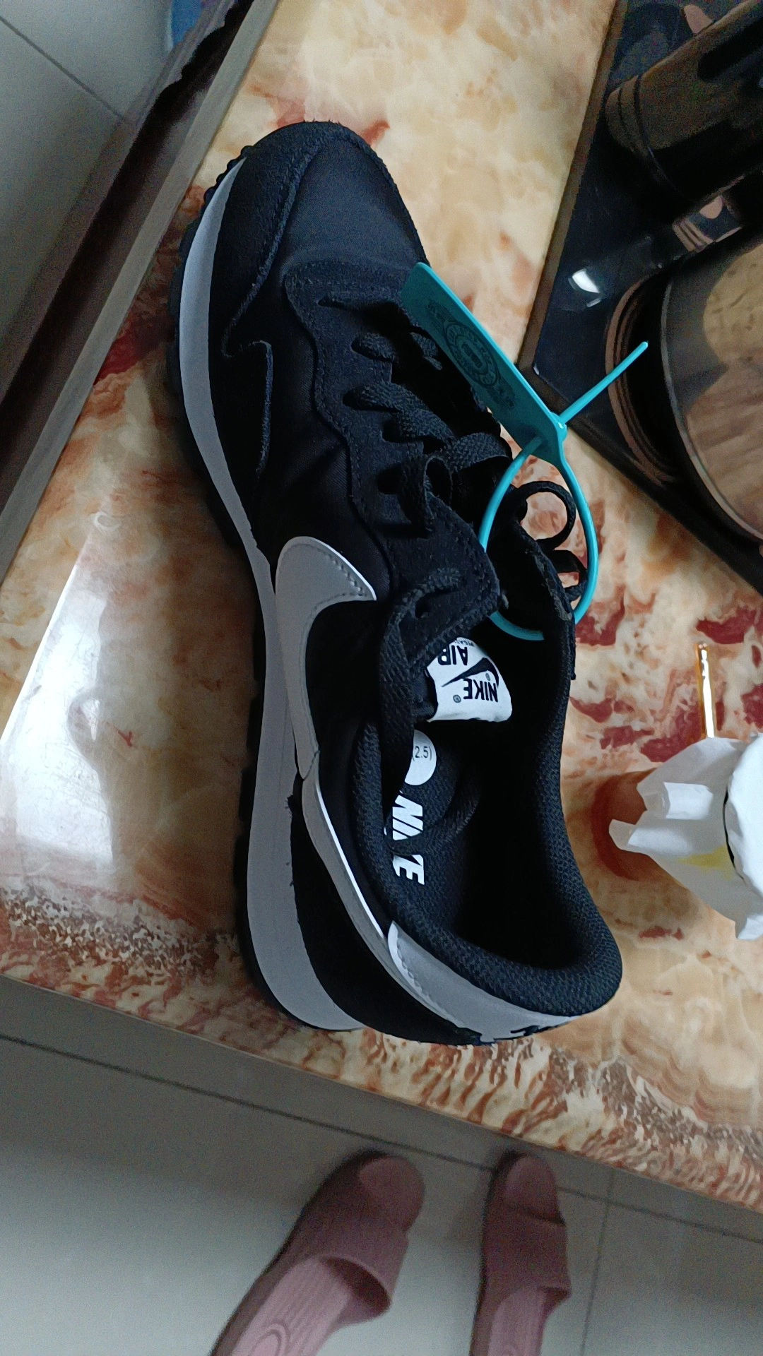 custom review-Nike Air Pegasus 83 Low Топ Повседневные Беговые Кроссовки Мужские Черные