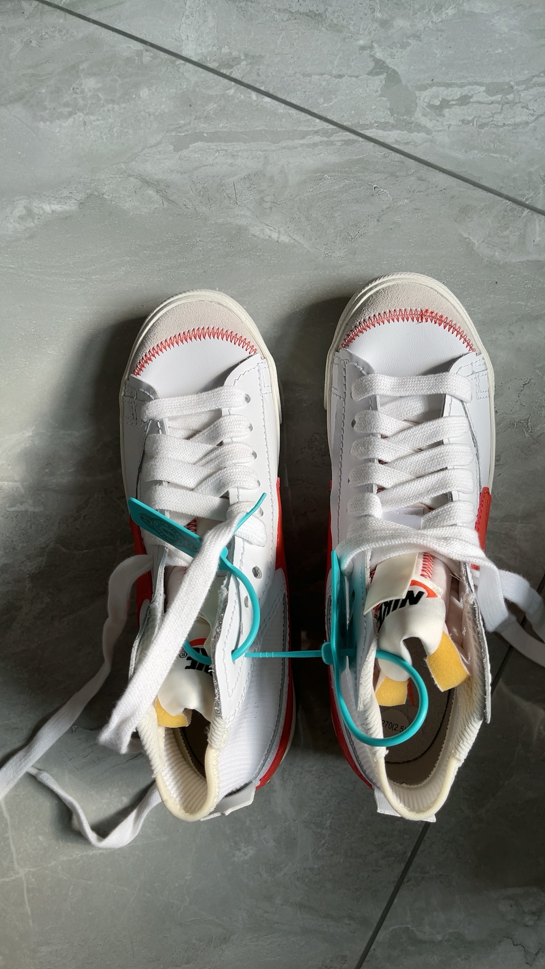 custom review-Nike Blazer Mid Топ Скейтборд Кроссовки Унисекс Белый Красный