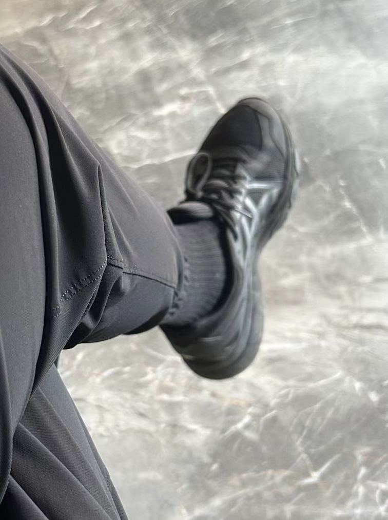 custom review-Asics Гель Contend Размер CN На открытом воздухе Текстиль Синтетическая кожа Низкий топ Беговые кроссовки Мужской Черный