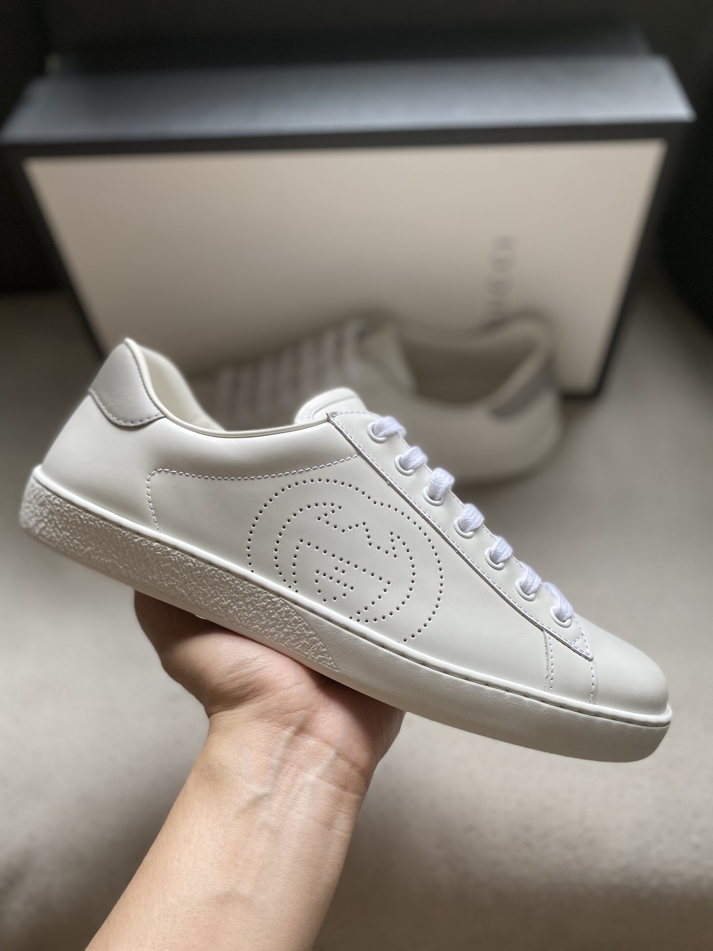 🔔gucci ace系列简约百搭小白鞋👟