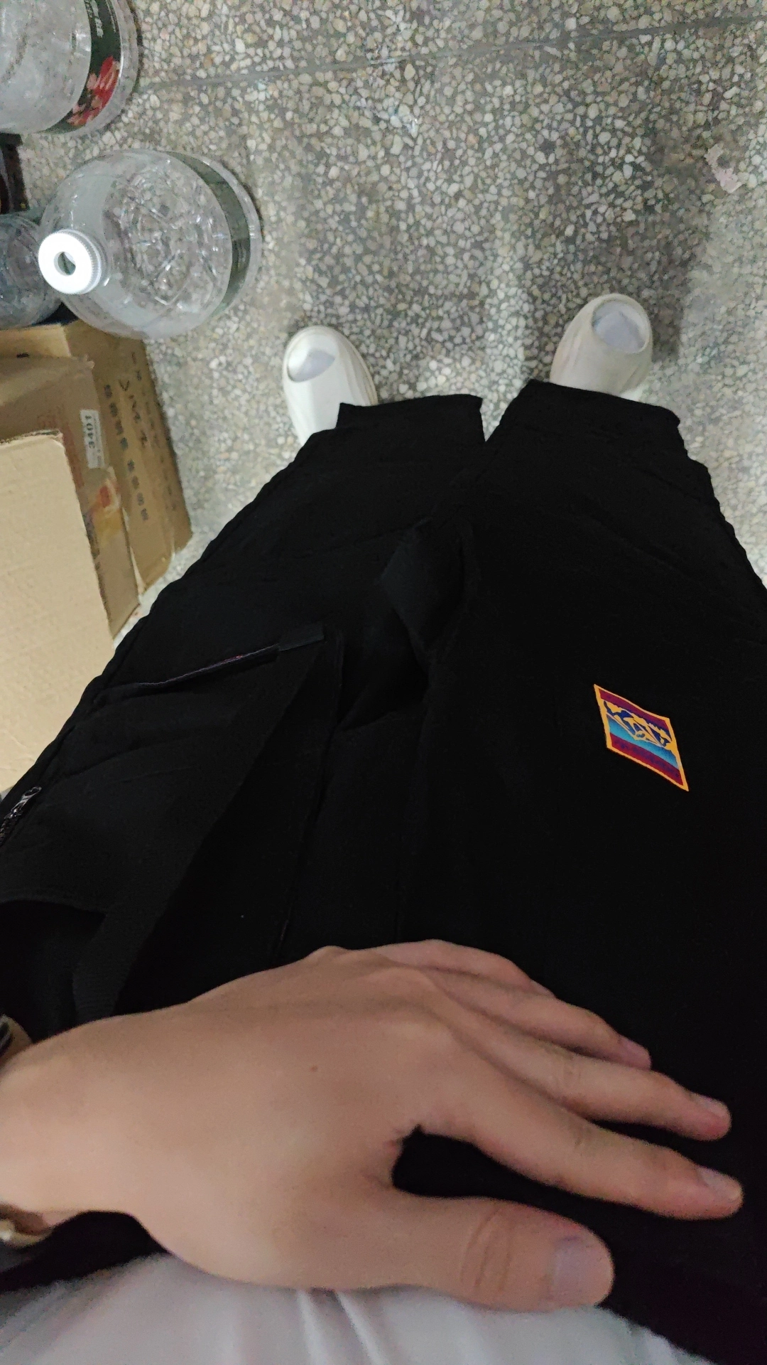 custom review-Adidas Originals Snow Mountain Тренировочные брюки Мужские Черные