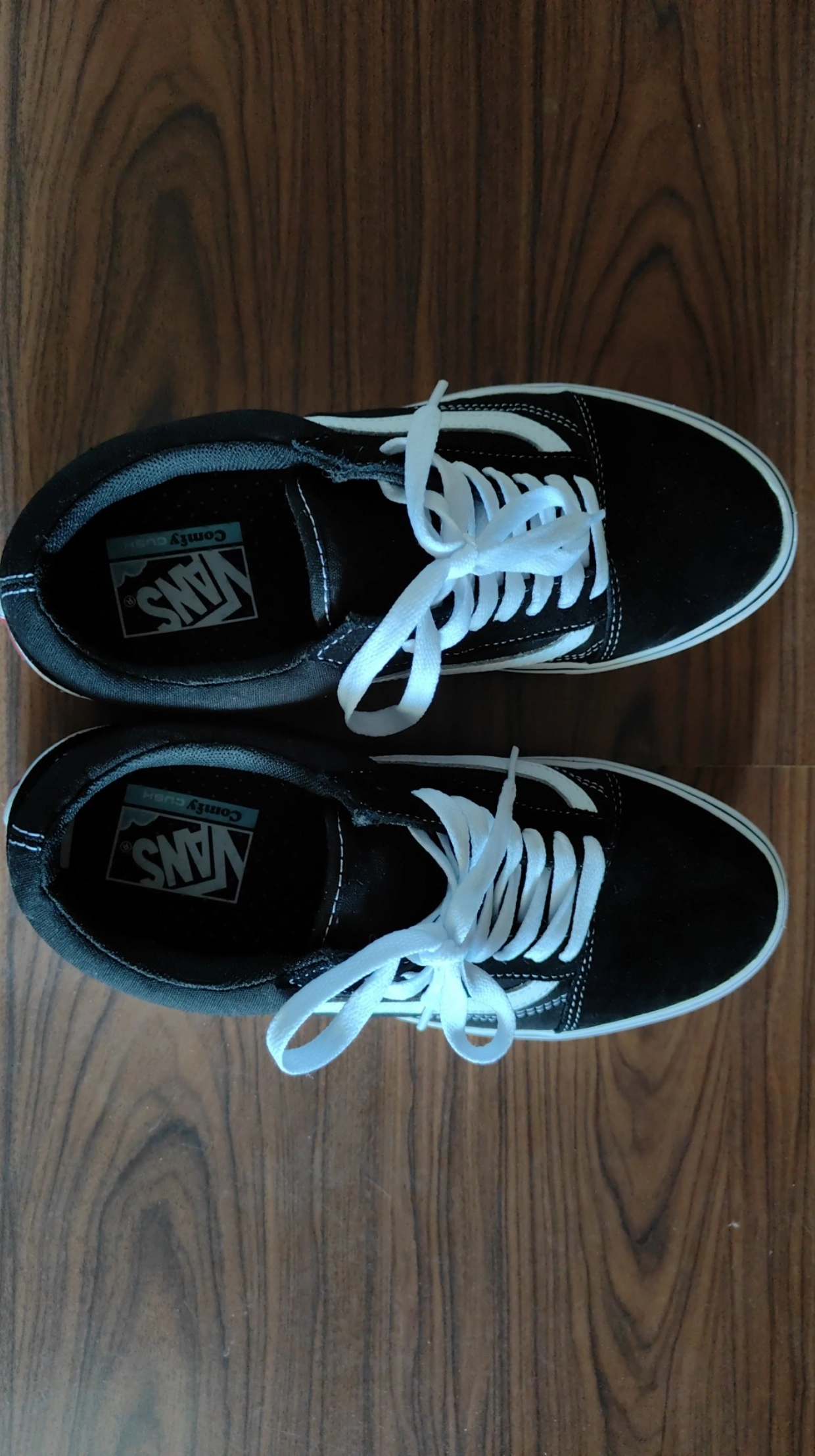 custom review-Vans Old Skool Comfy Cush Black White