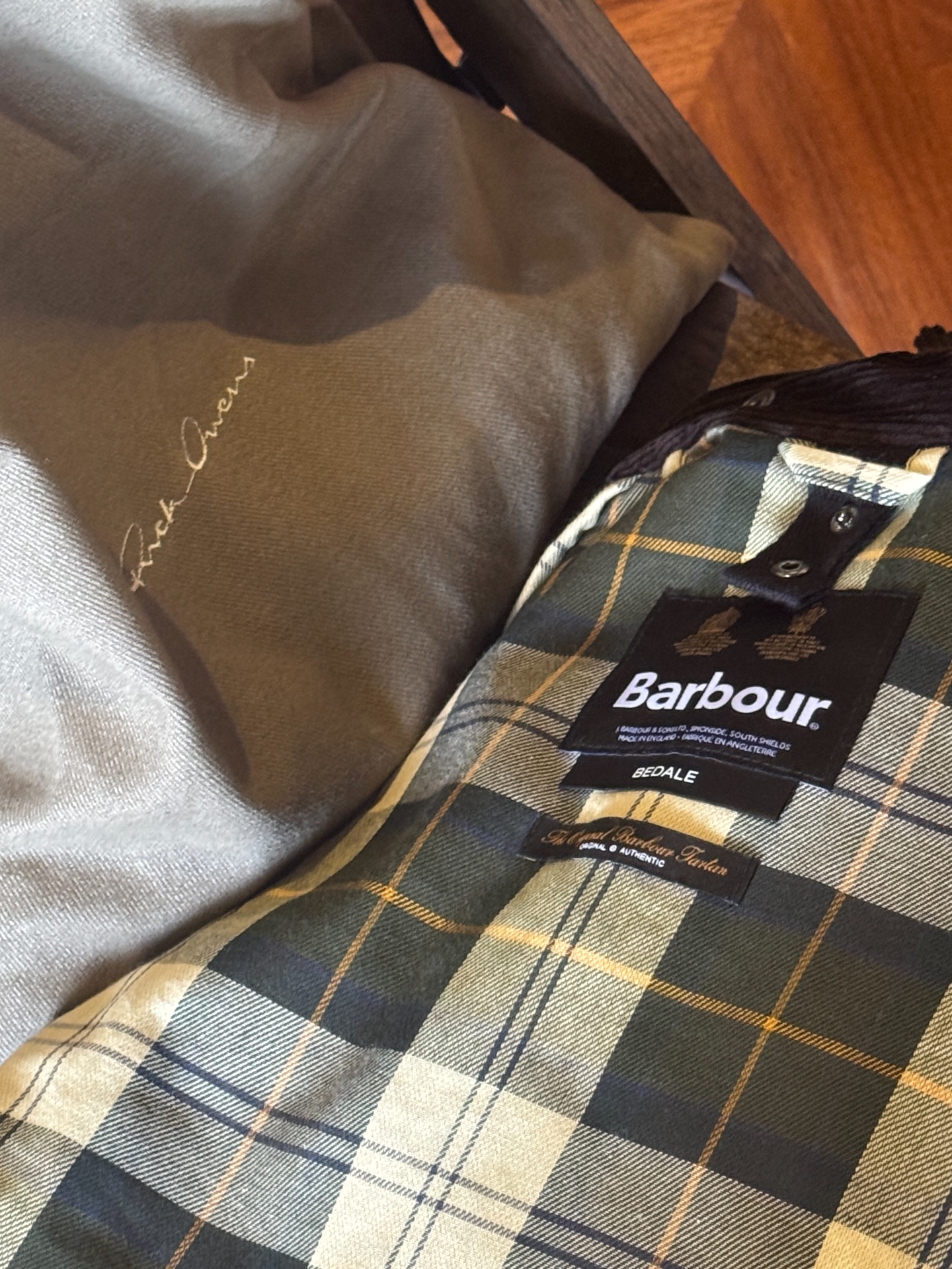 custom review-BARBOUR Куртки и Пальто Мужской Темно-Зеленый