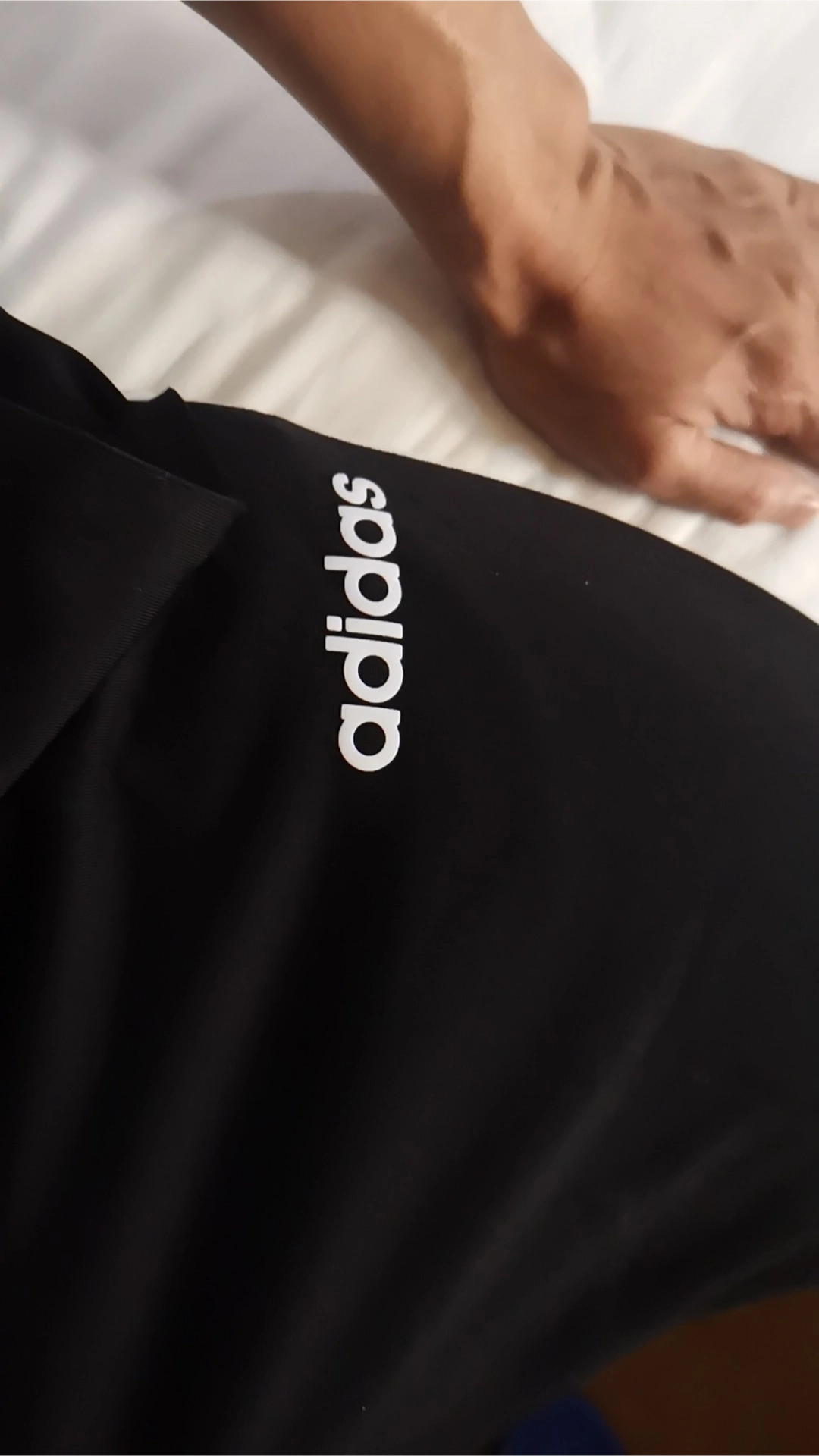 custom review-Adidas 3 Stripes Вязаные Тренировочные Штаны Мужские Черные