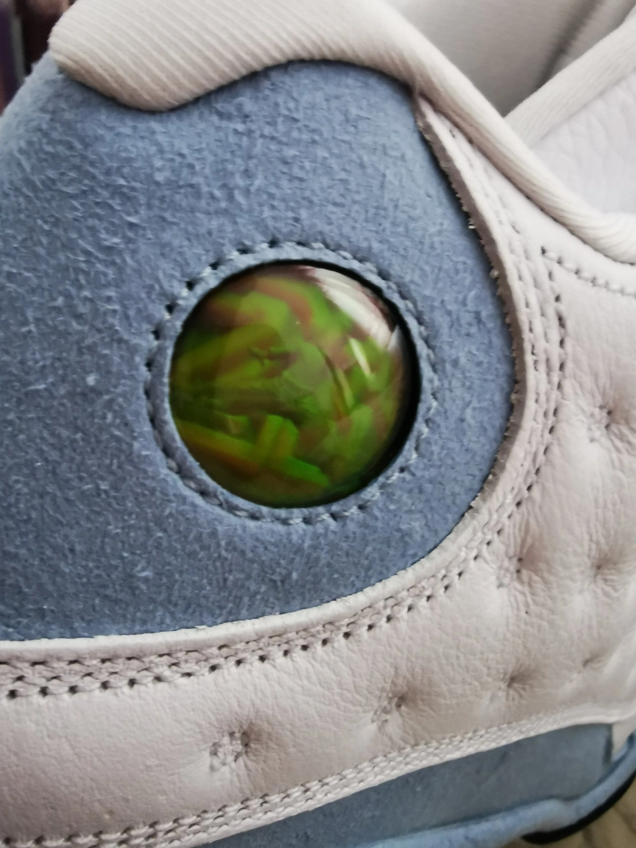custom review-Air Jordan 13 Retro 'Blue Grey'