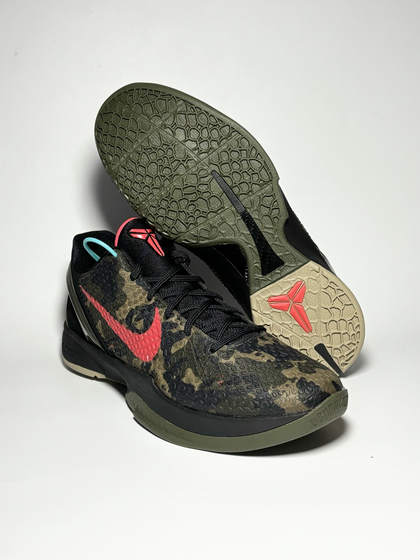 这双复刻科比6意大利迷彩有点东西