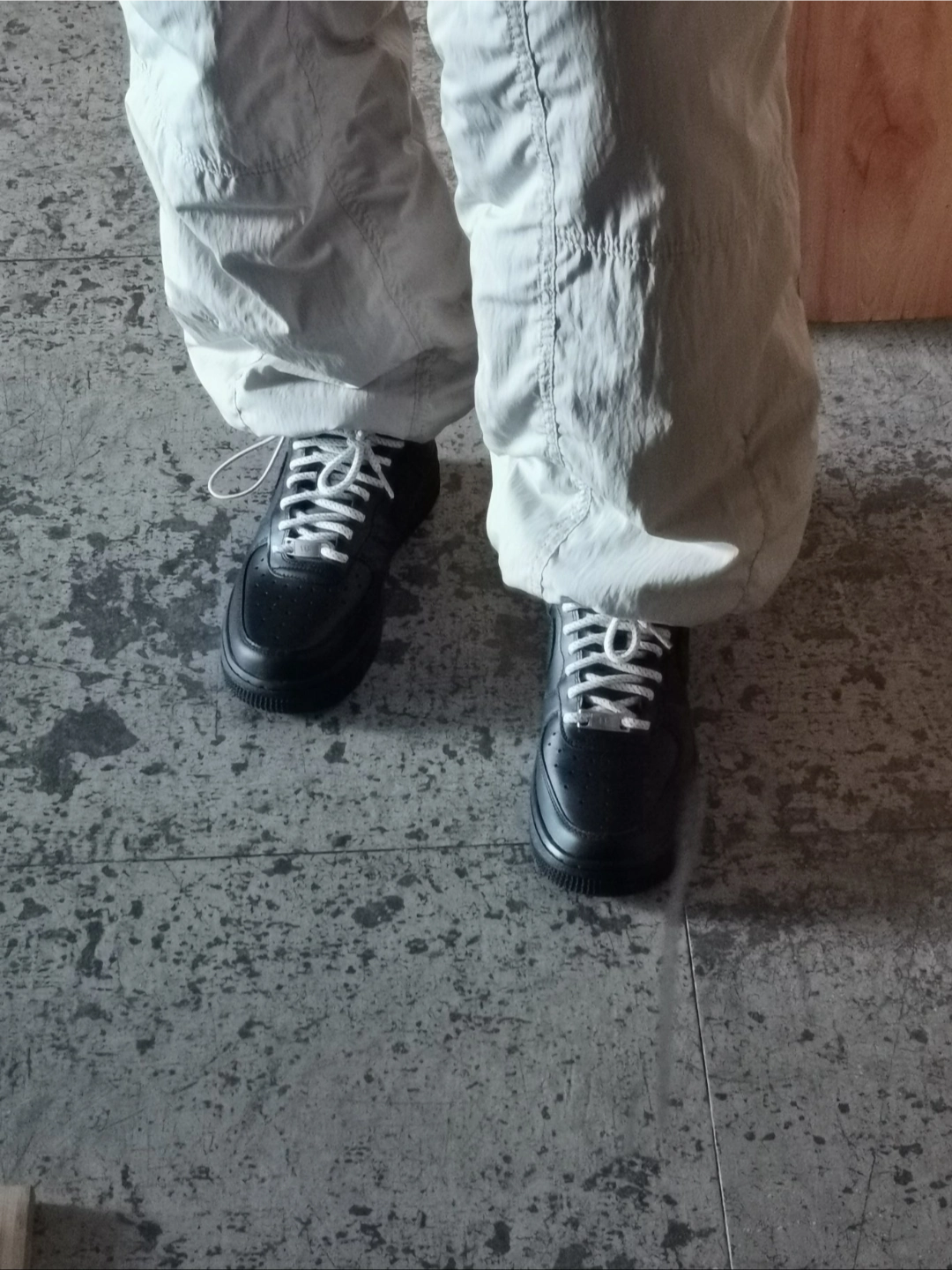 custom review-Nike Air Force 1 Low Топ Скейтборд Кроссовки Женские Чисто Черный