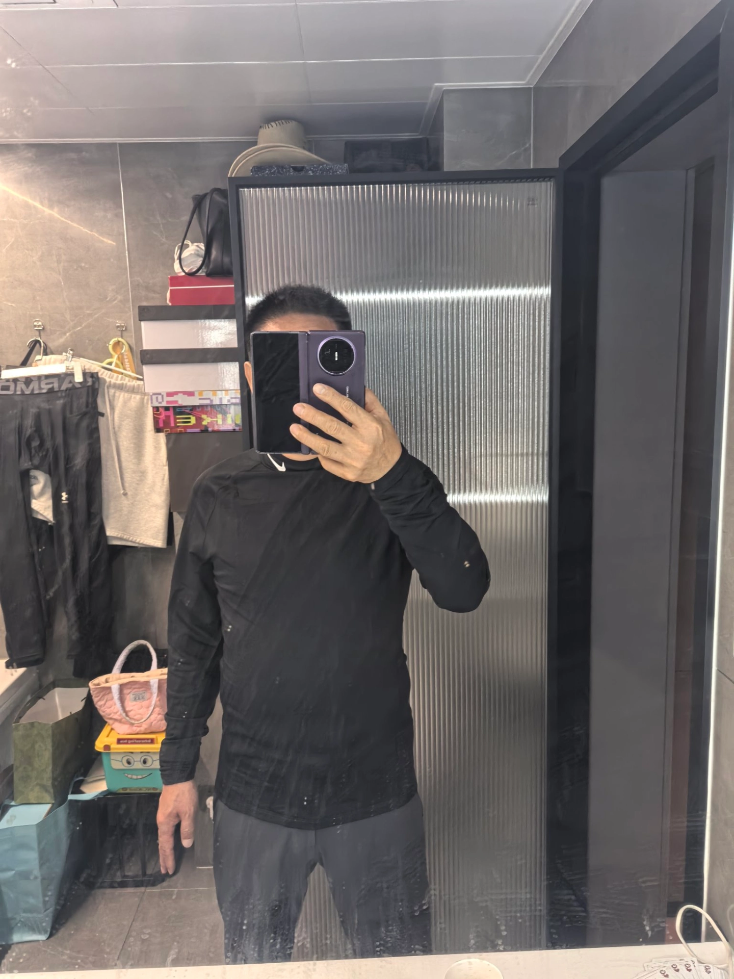 custom review-Nike Тренировочная одежда Мужская Черная