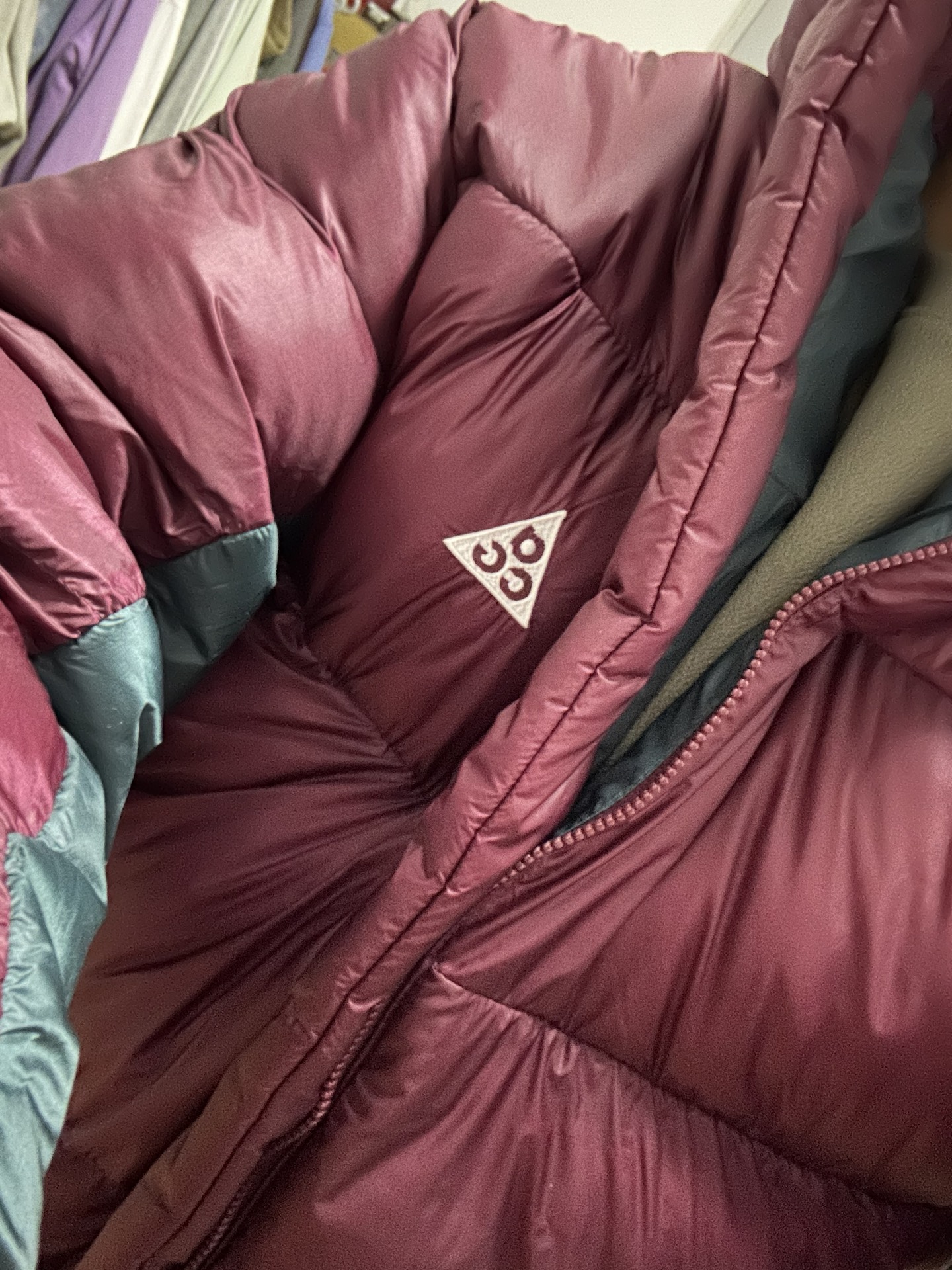 custom review-Nike Sports Life Collection Куртка Унисекс Красный Коричневый