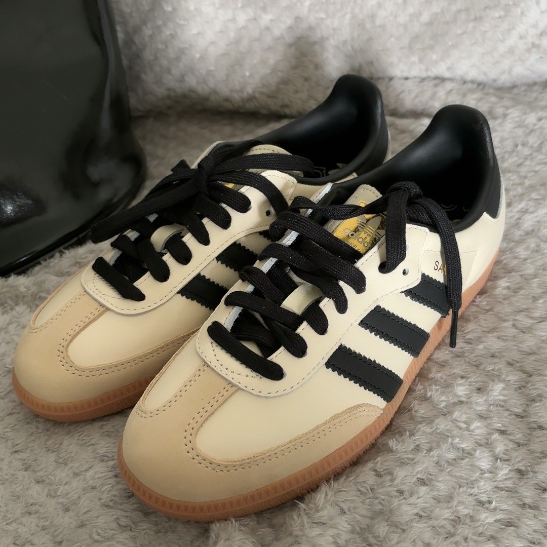 custom review-adidas originals Samba 'Cream White Sand Strata' Women's