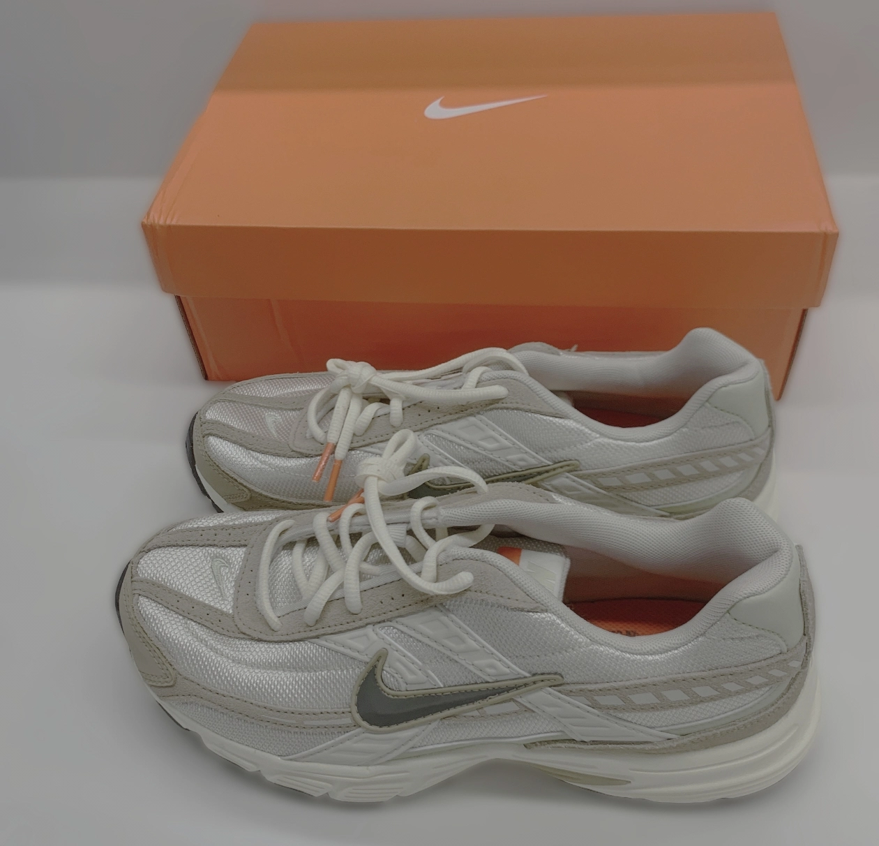 custom review-Nike Initiator Амортизация Дышащий Поддерживающий Низкий Топ Повседневный Городской Коммутирование Беговые кроссовки Мужской Белый-коричневый