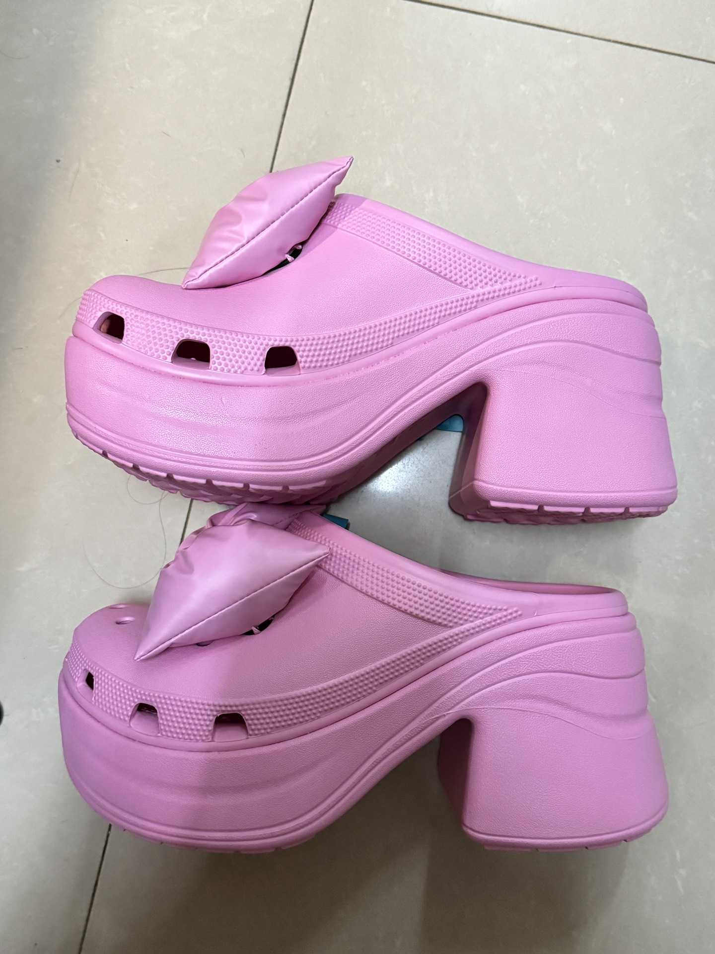 custom review-Crocs Siren Clog Тапочки Унисекс Розовый
