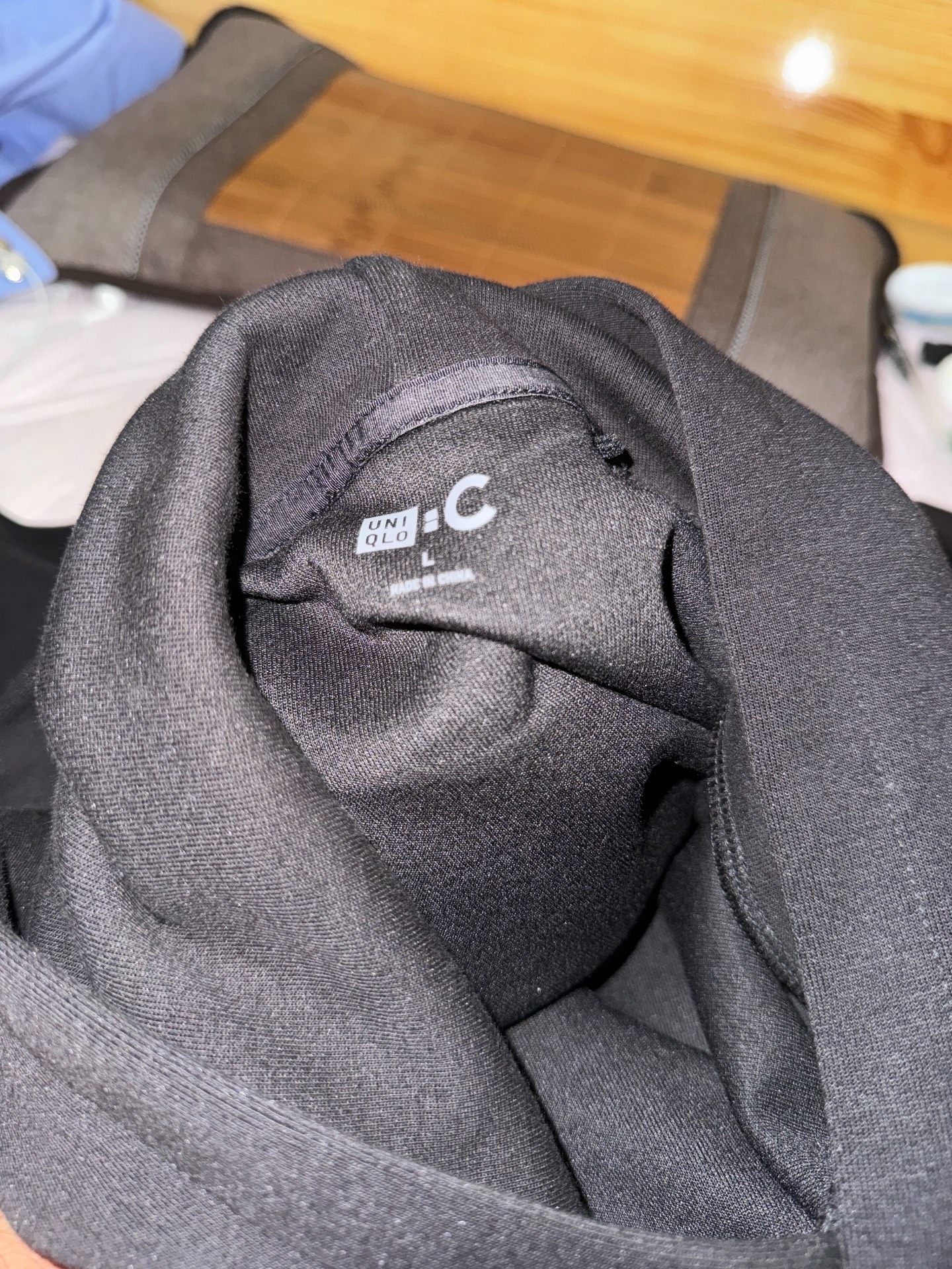 custom review-UNIQLO x Clare Waight Keller C Collection FW24 Толстовка Унисекс Черный