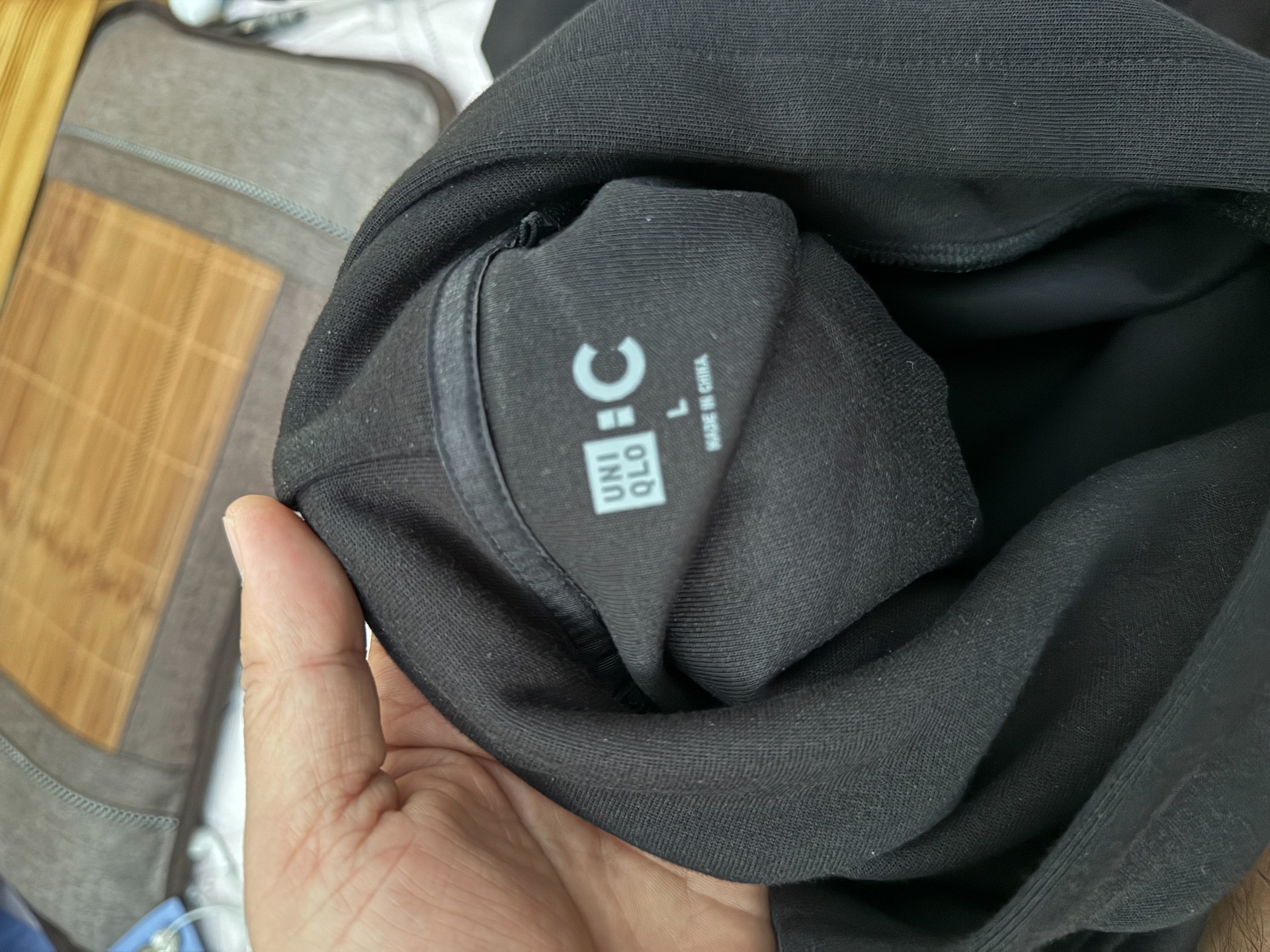 custom review-UNIQLO x Clare Waight Keller C Collection FW24 Толстовка Унисекс Черный