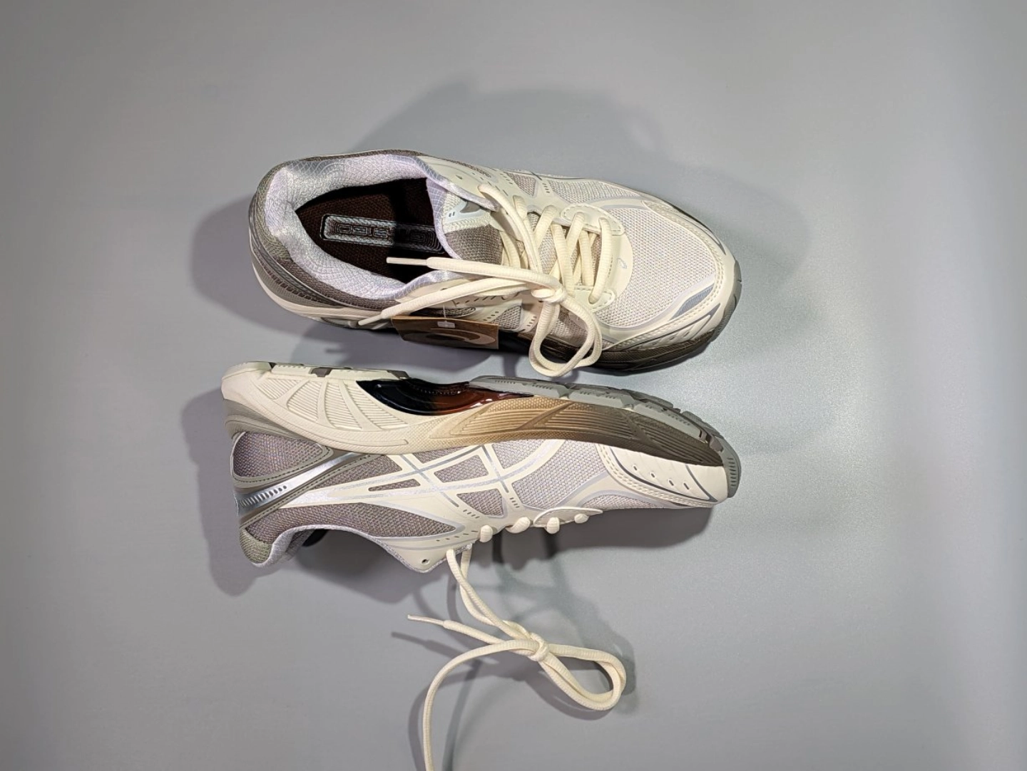 custom review-DIME x ASICS GT 2160 Удобная Низкая Обувь для Тренировок и Бега Мужская Серый Белый