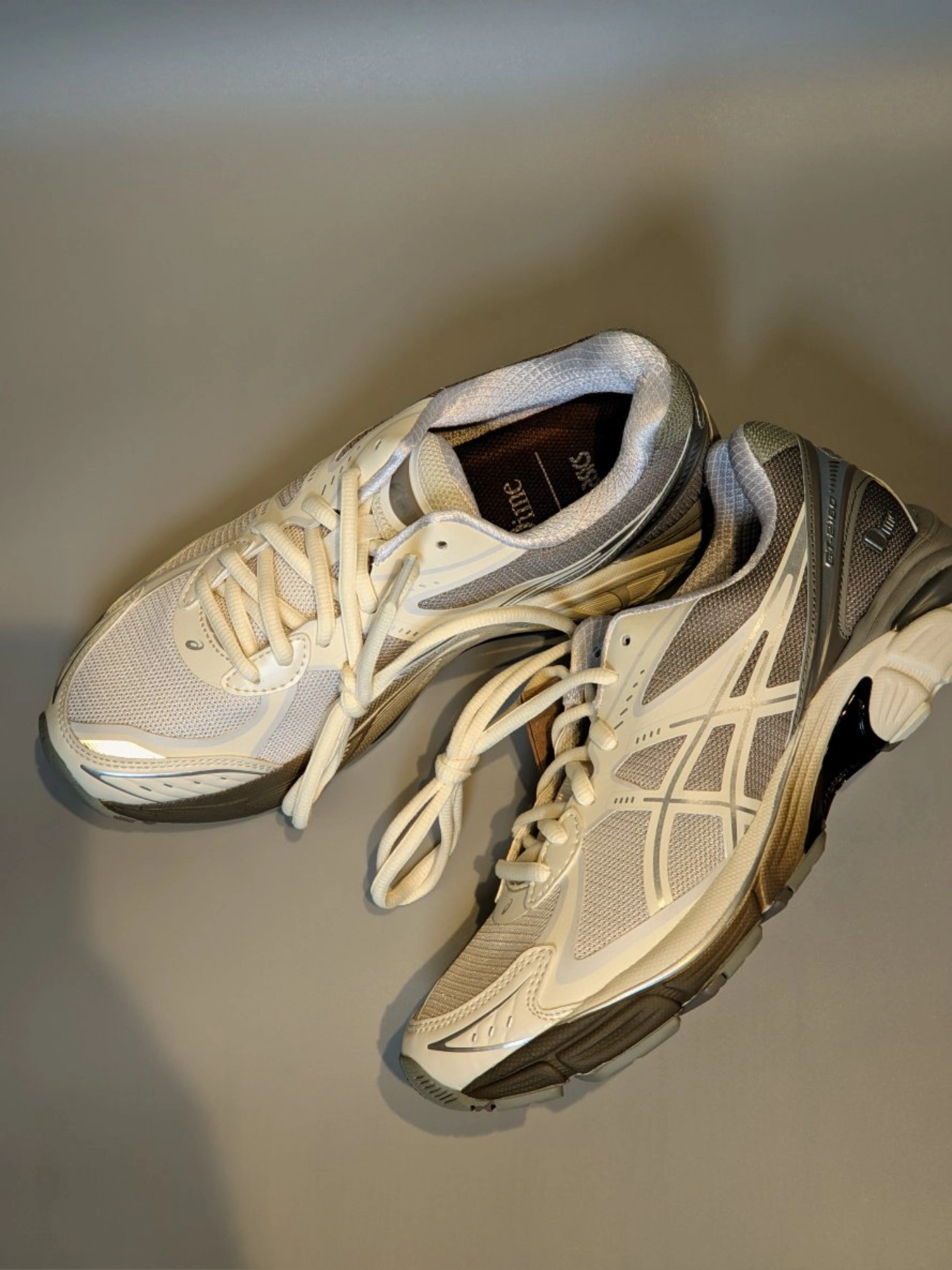 custom review-DIME x ASICS GT 2160 Удобная Низкая Обувь для Тренировок и Бега Мужская Серый Белый