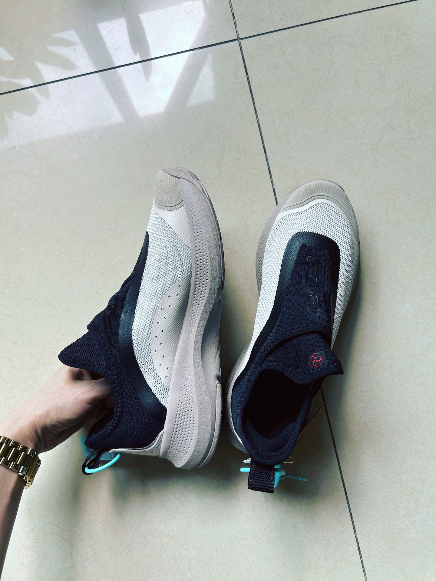 custom review-LINING SOFT GO Casual Низкий Топ Лунный Серый Черный Мужской