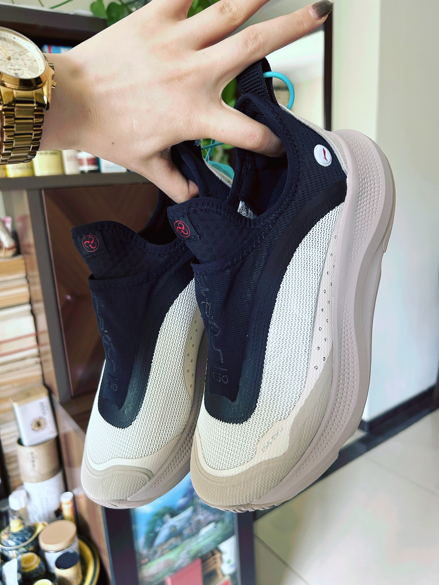 custom review-LINING SOFT GO Casual Низкий Топ Лунный Серый Черный Мужской