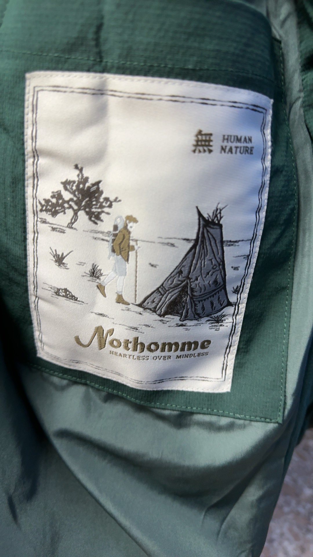 custom review-NOTHOMME Унисекс Куртки