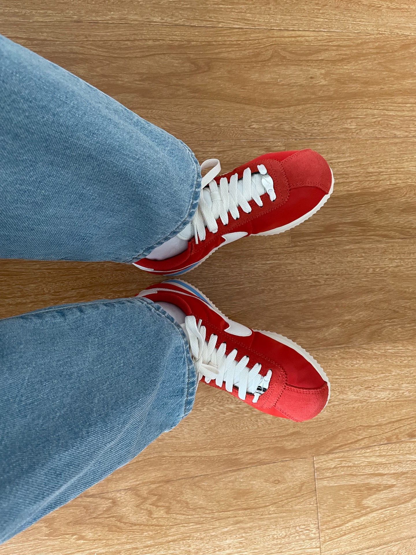 custom review-Nike Cortez Устойчивые к истиранию Низкие Топы Повседневные Городские Коммутирующие Беговые кроссовки Женские