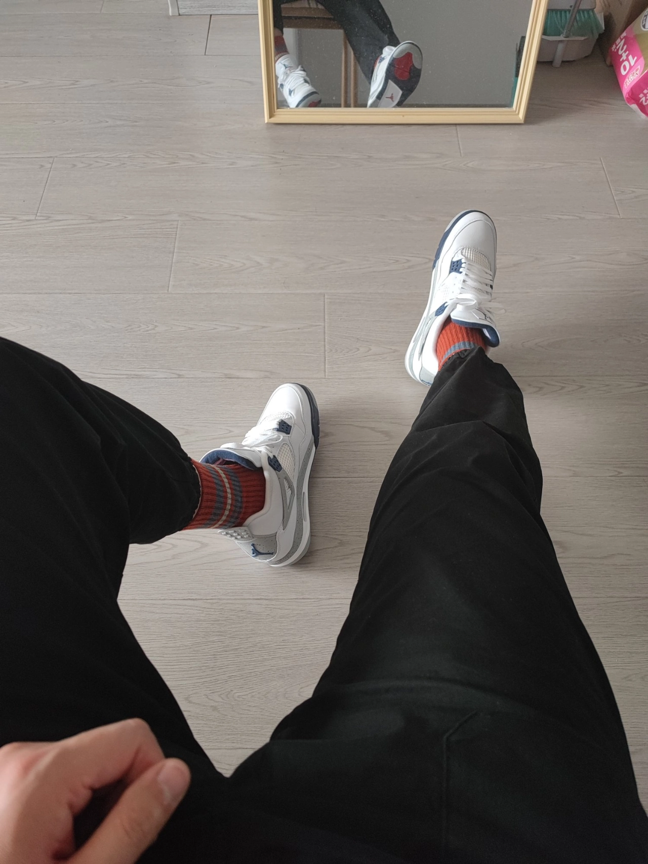 custom review-Air Jordan 4 Retro 'Midnight Navy'