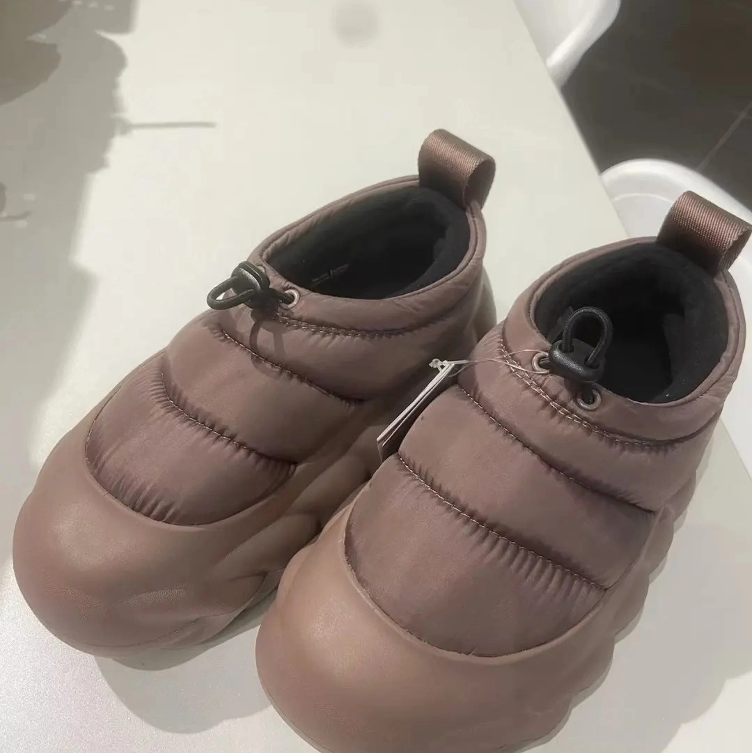 custom review-Crocs Устойчивые к истиранию Термический Низкий Верх Повседневный Унисекс Коричневый