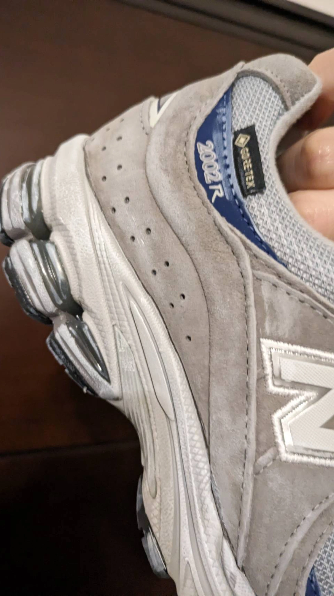 custom review-New Balance NB 2002R Устойчивый к истиранию Низкий Топ Повседневная Городская Коммутерская Беговая Обувь Мужская Серый Синий