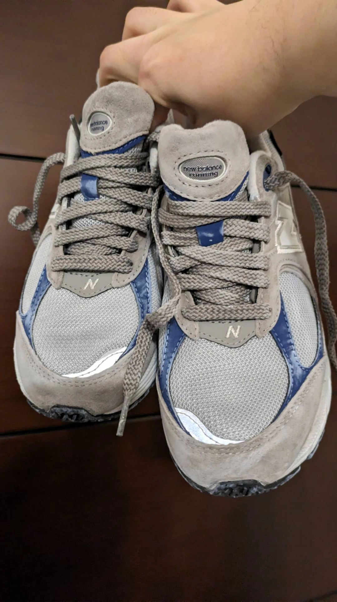 custom review-New Balance NB 2002R Устойчивый к истиранию Низкий Топ Повседневная Городская Коммутерская Беговая Обувь Мужская Серый Синий