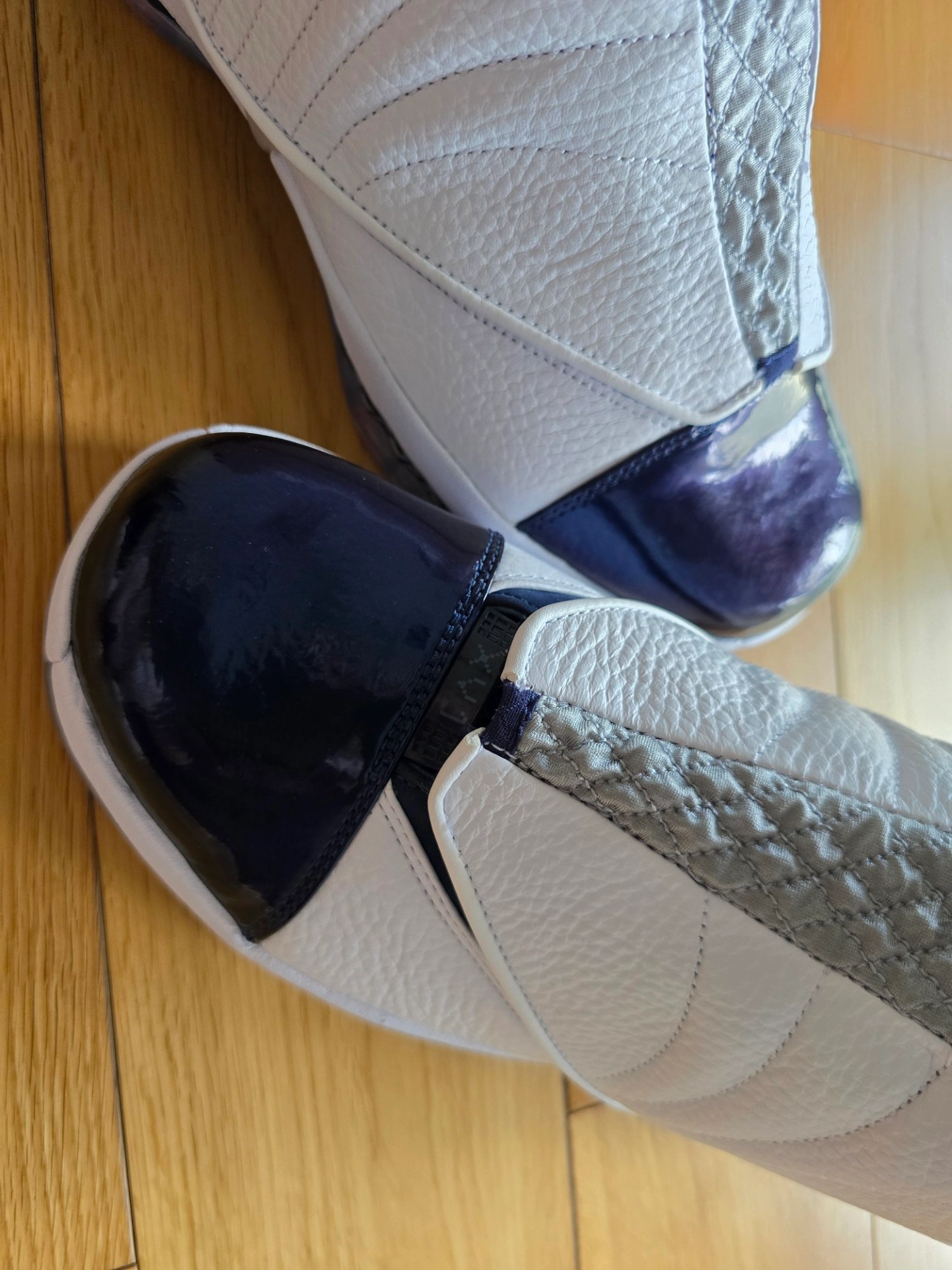custom review-Jordan Air Jordan 16 High Топ Винтажные Баскетбольные Кроссовки Мужские Полночный Синий
