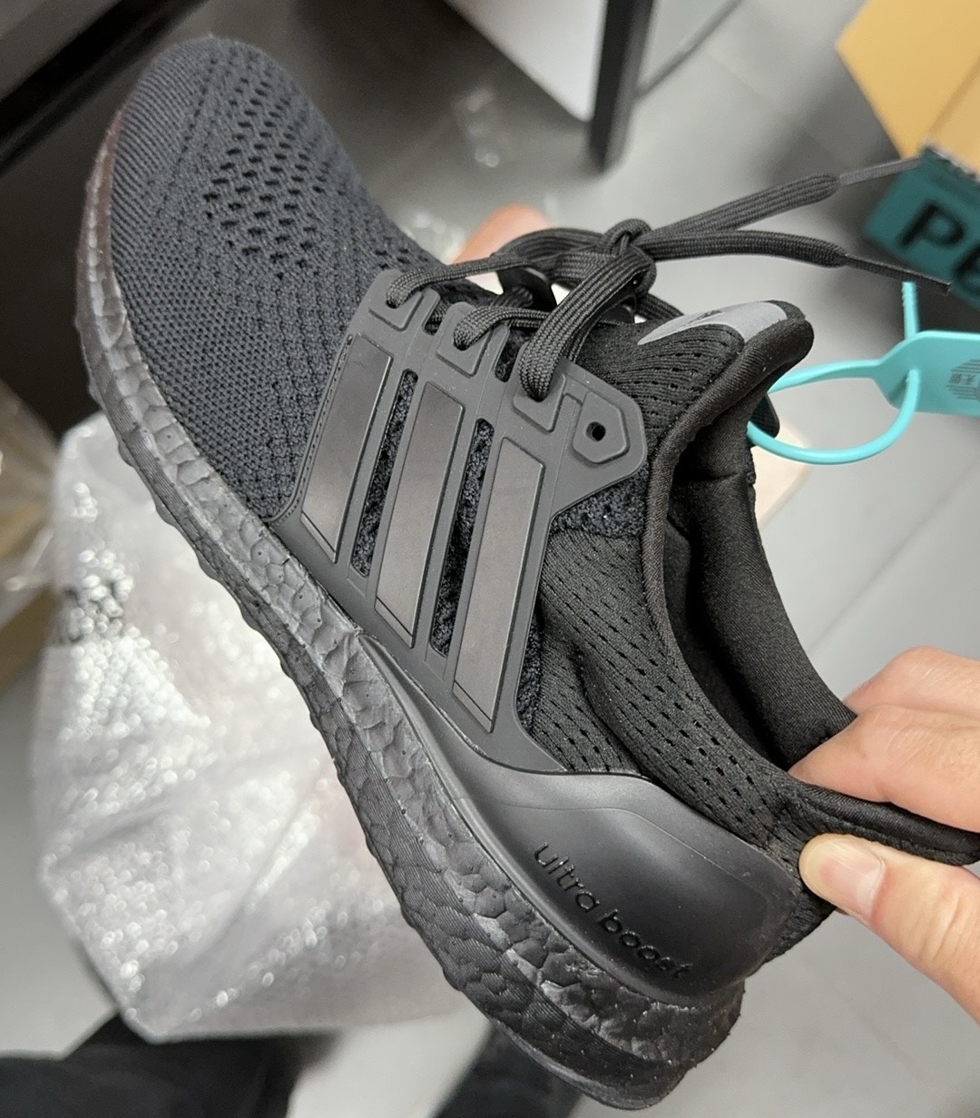 custom review-Adidas Ultraboost 1,0 Устойчивый к истиранию Низкий Топ Повседневная Обувь для тренировок и бега на длинные дистанции Мужской Черный