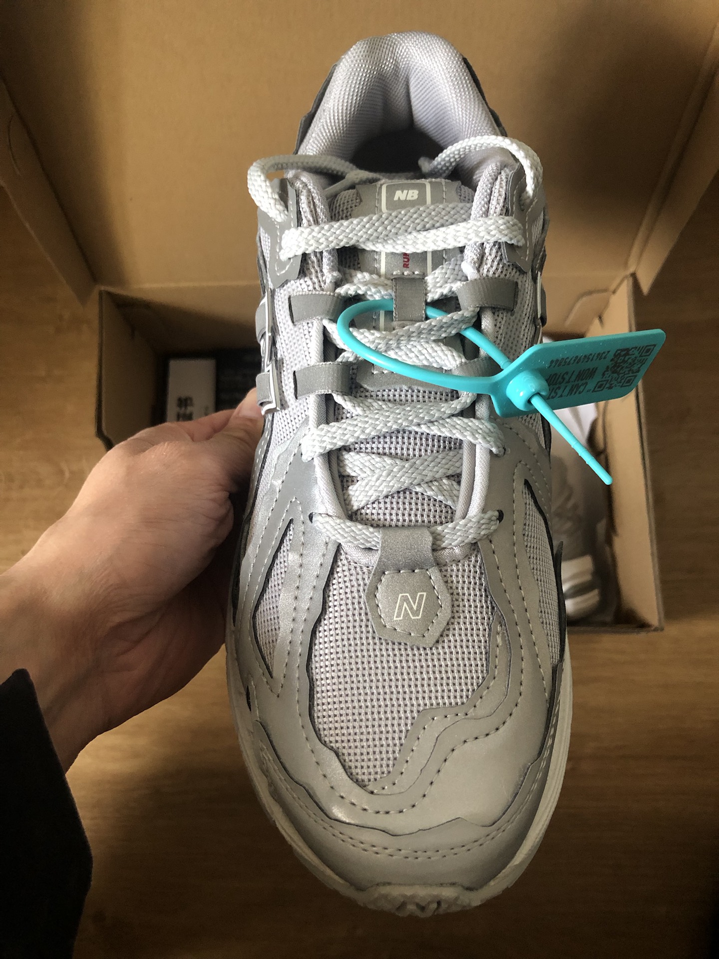 custom review-New Balance 1906D Устойчивый к истиранию Низкий Топ Повседневные Городские Коммутирующие Беговые кроссовки Мужские Серебристо-Серый