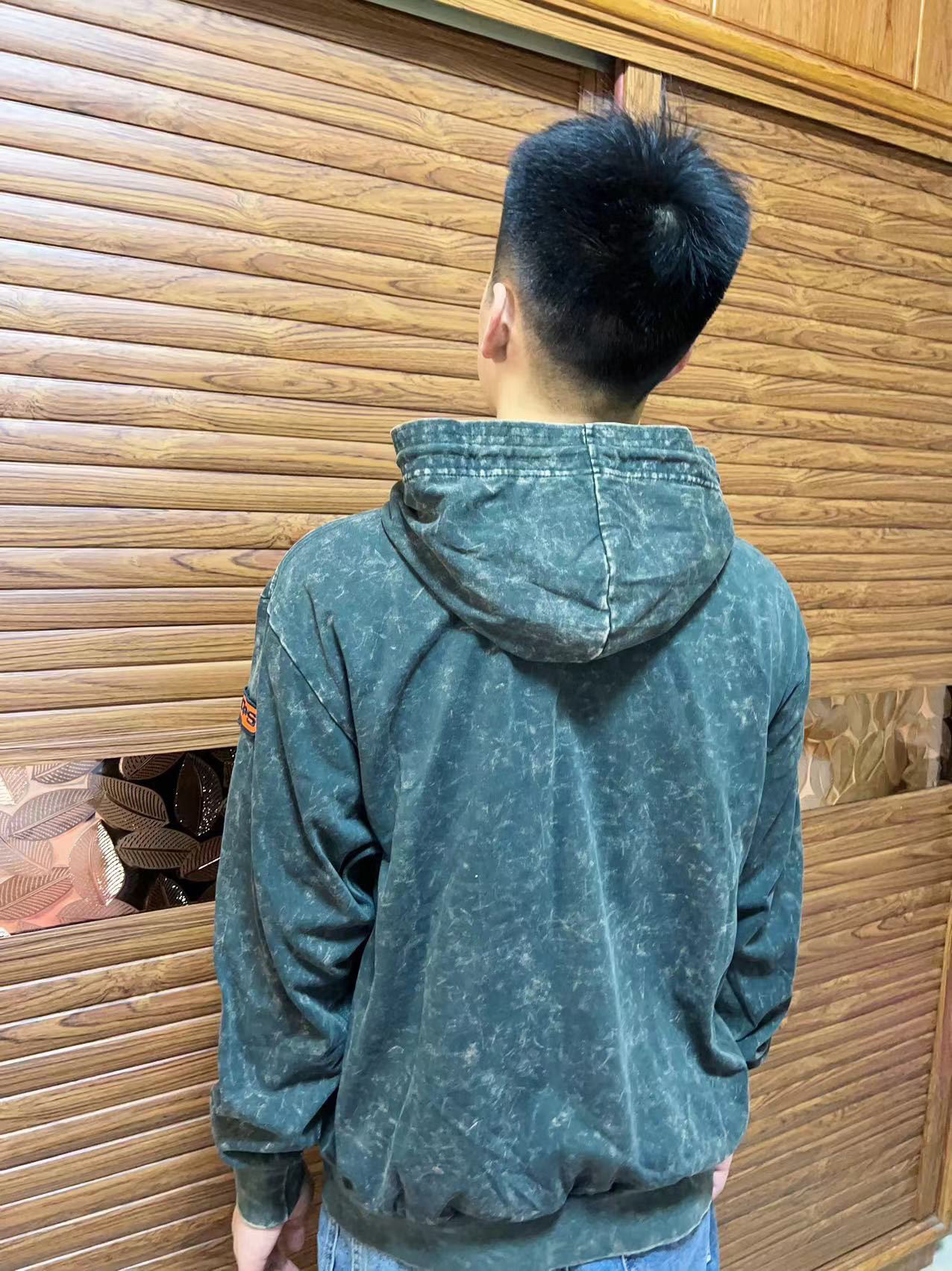 custom review-Nike Серый Мужской Свитшот