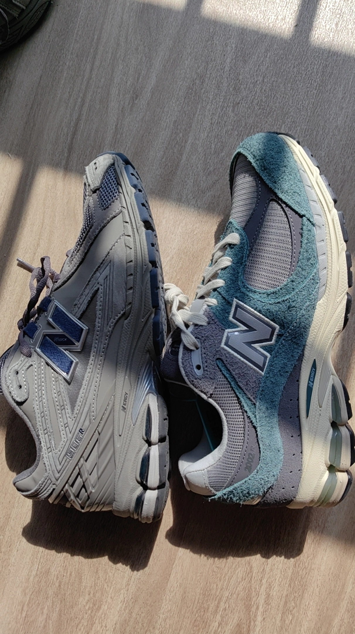 custom review-New Balance NB 2002R Амортизация Устойчивость к истиранию Дышащий Низкий Верх Повседневная Беговая Обувь Унисекс Зеленый